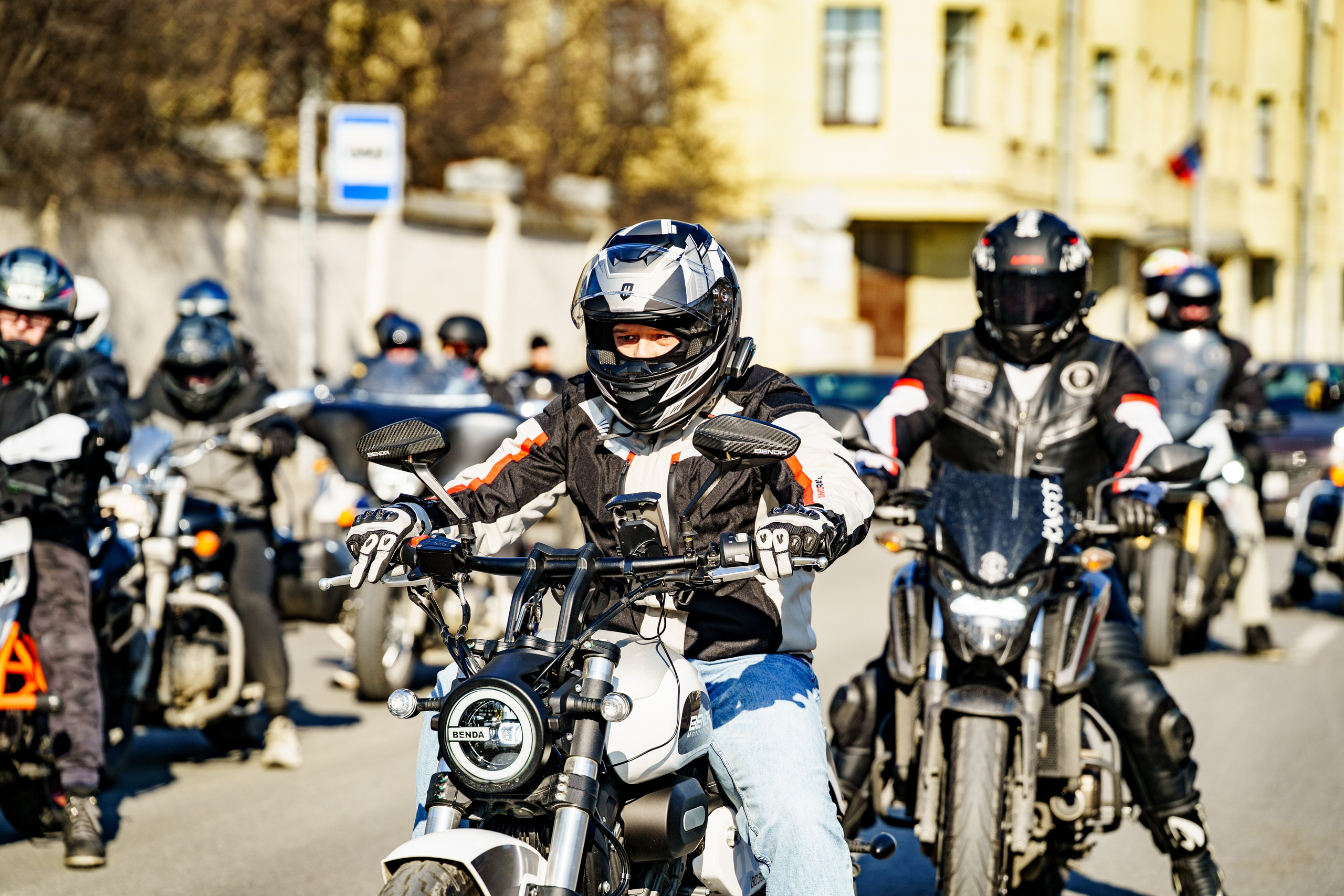 Прохват мотоклуба Norman Riders ч.1. Концертный и репортажный фотограф в Санкт-Петербурге Слава Пахомов