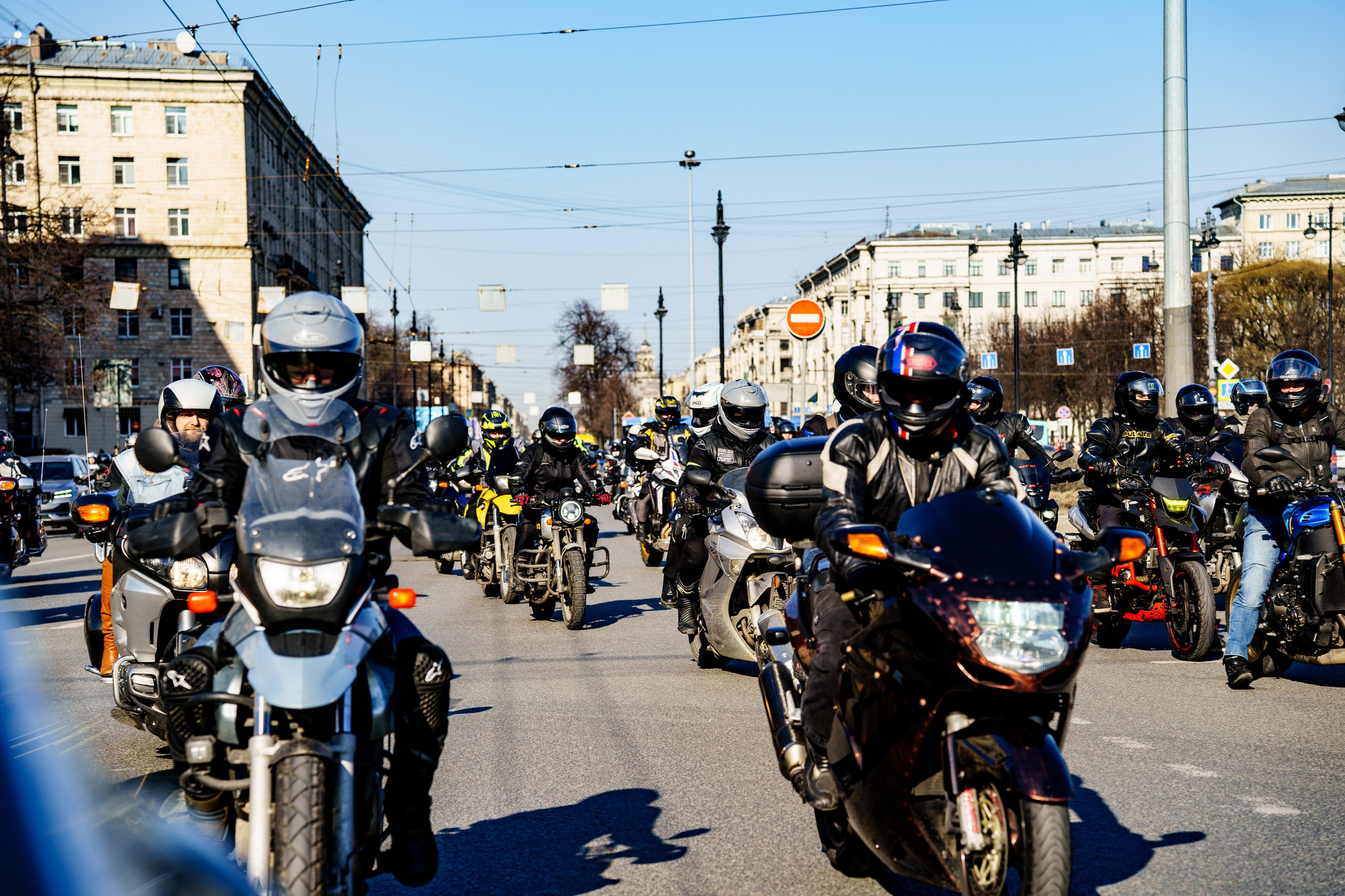 Прохват мотоклуба Norman Riders ч.1. Концертный и репортажный фотограф в Санкт-Петербурге Слава Пахомов