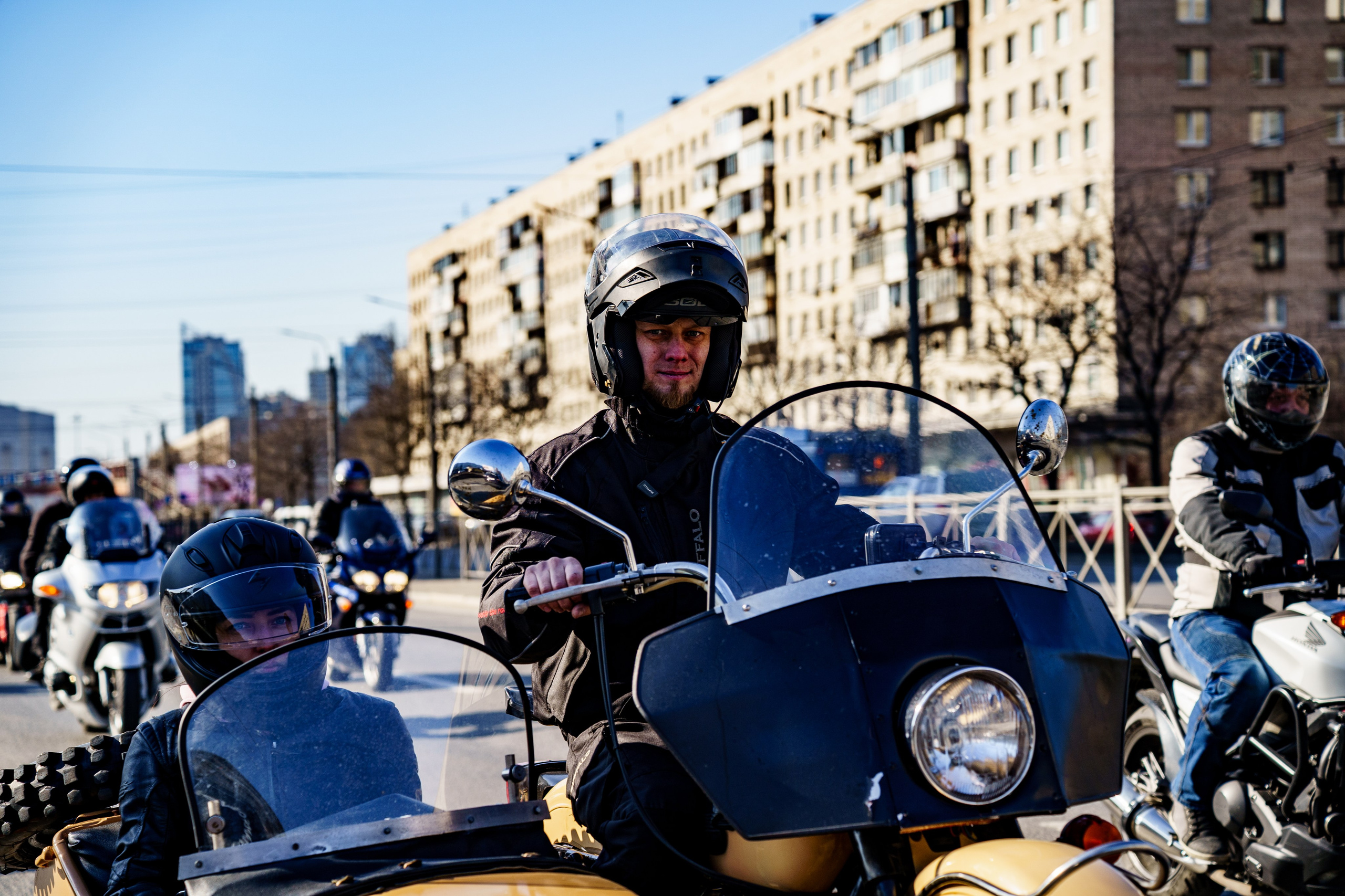 Прохват мотоклуба Norman Riders ч.1. Концертный и репортажный фотограф в Санкт-Петербурге Слава Пахомов