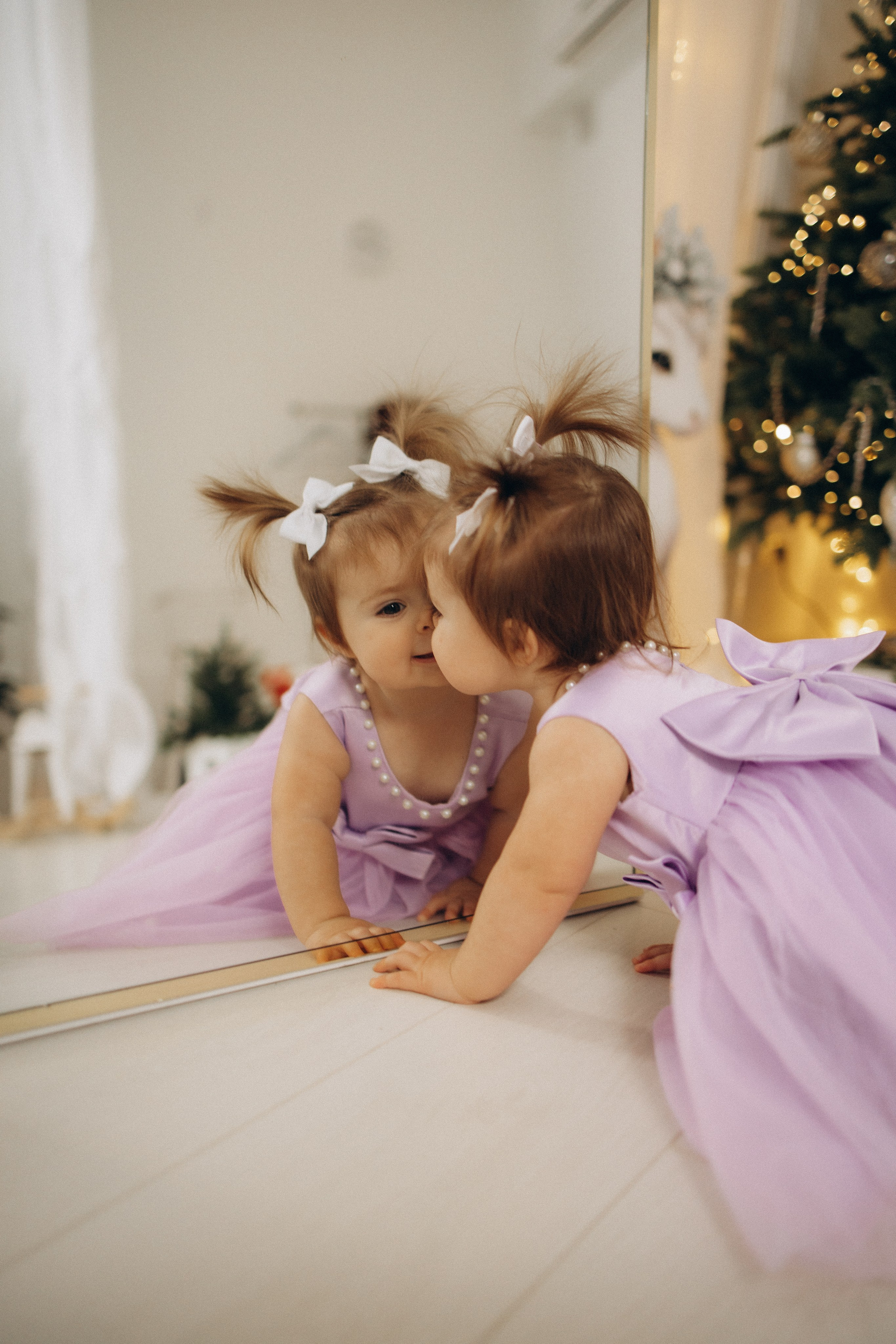 Новый год маленькой Анечки. Семейный фотограф в Москве Анастасия Шалда