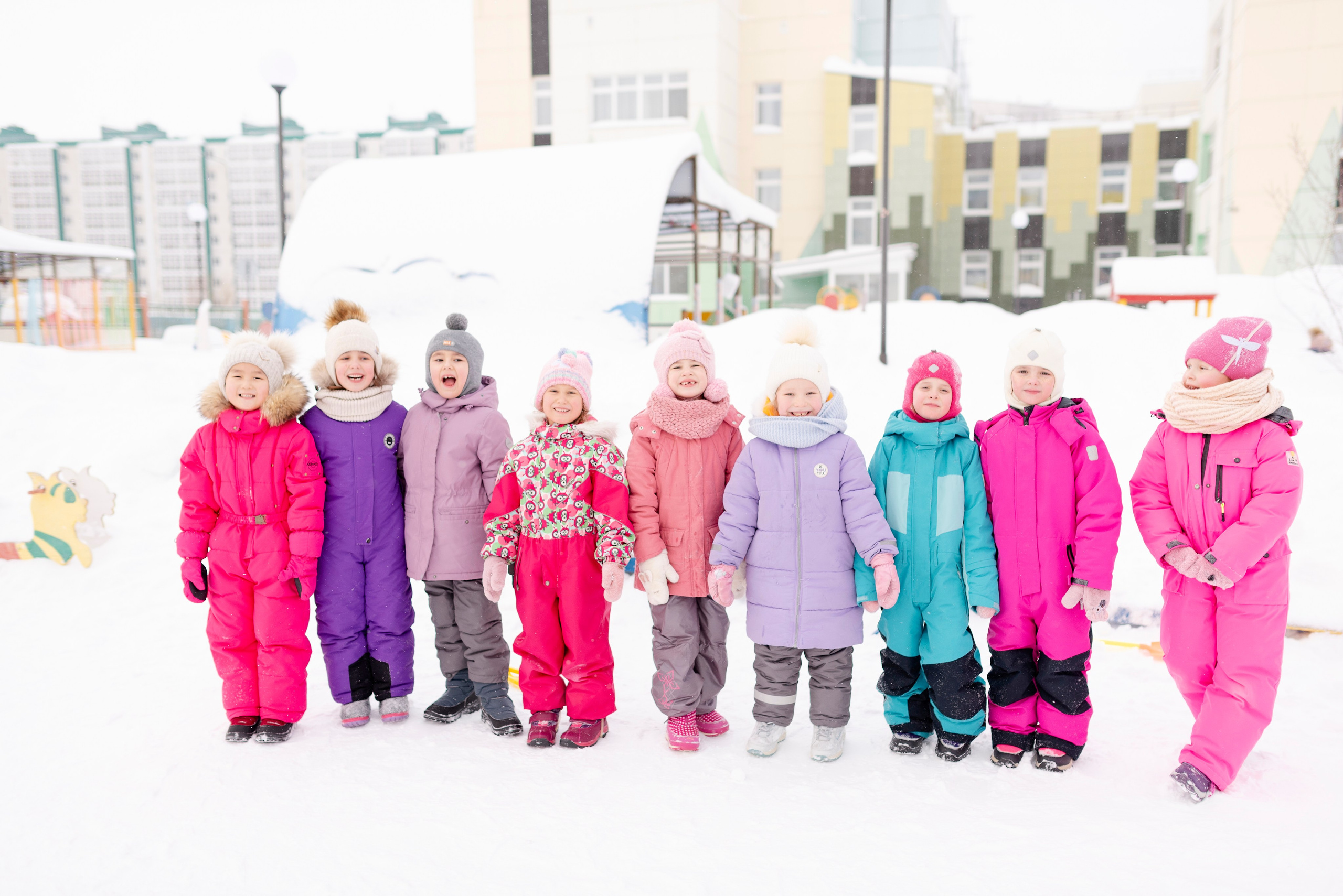 Аленький цветочек. Группа Почемучки, зимняя прогулка. Детский и семейный фотограф в Сургуте и Нефтеюганске Анна Старцева