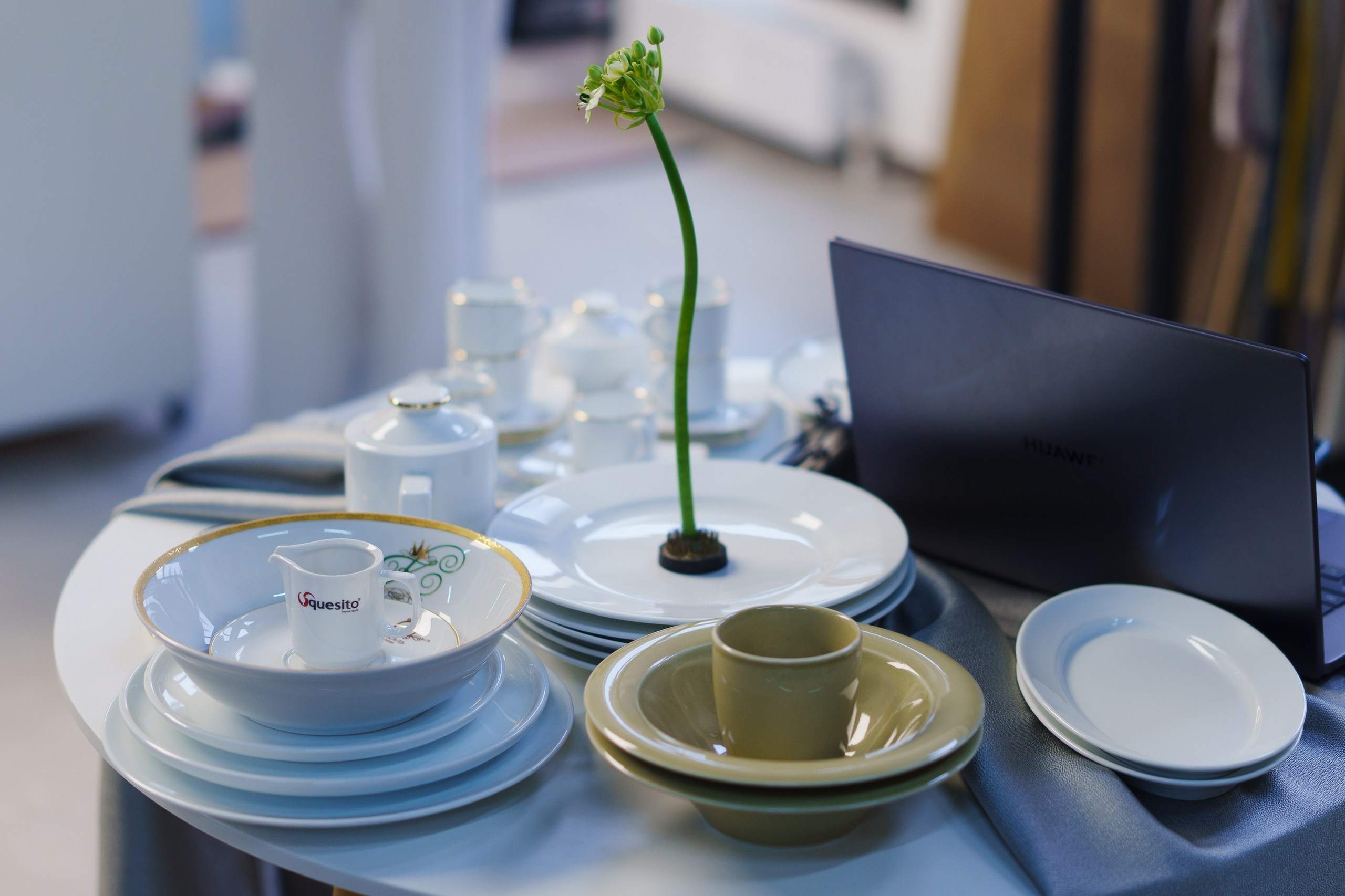 Презентация коллекции Эльмины Гай и Башфарфора — съёмка в бизнес-центре «Аура»