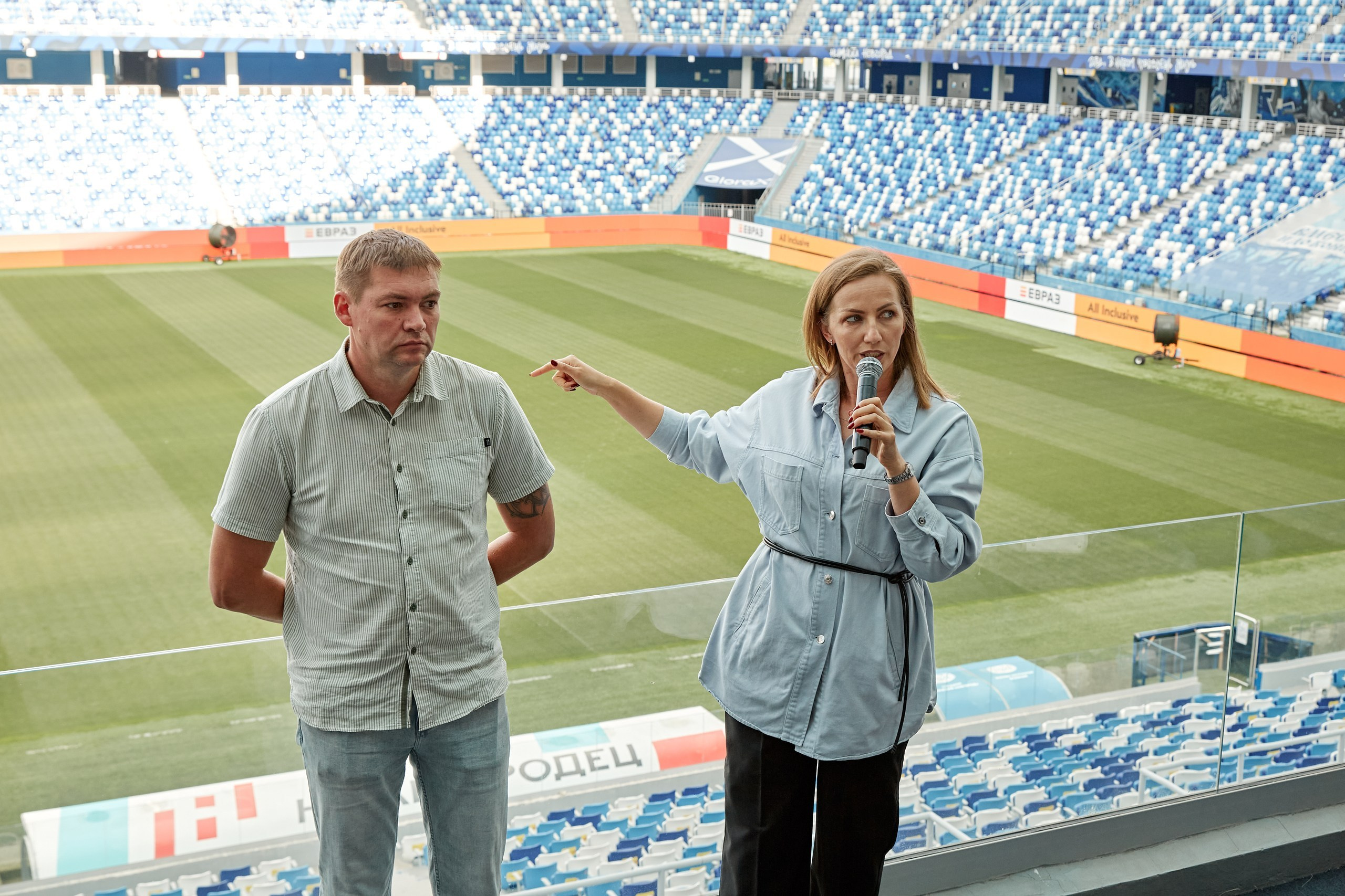 ЕВРАЗ / Конференция All Inclusive / Стадион «Нижний Новгород». Антон Артюшин, портретный фотограф. Москва