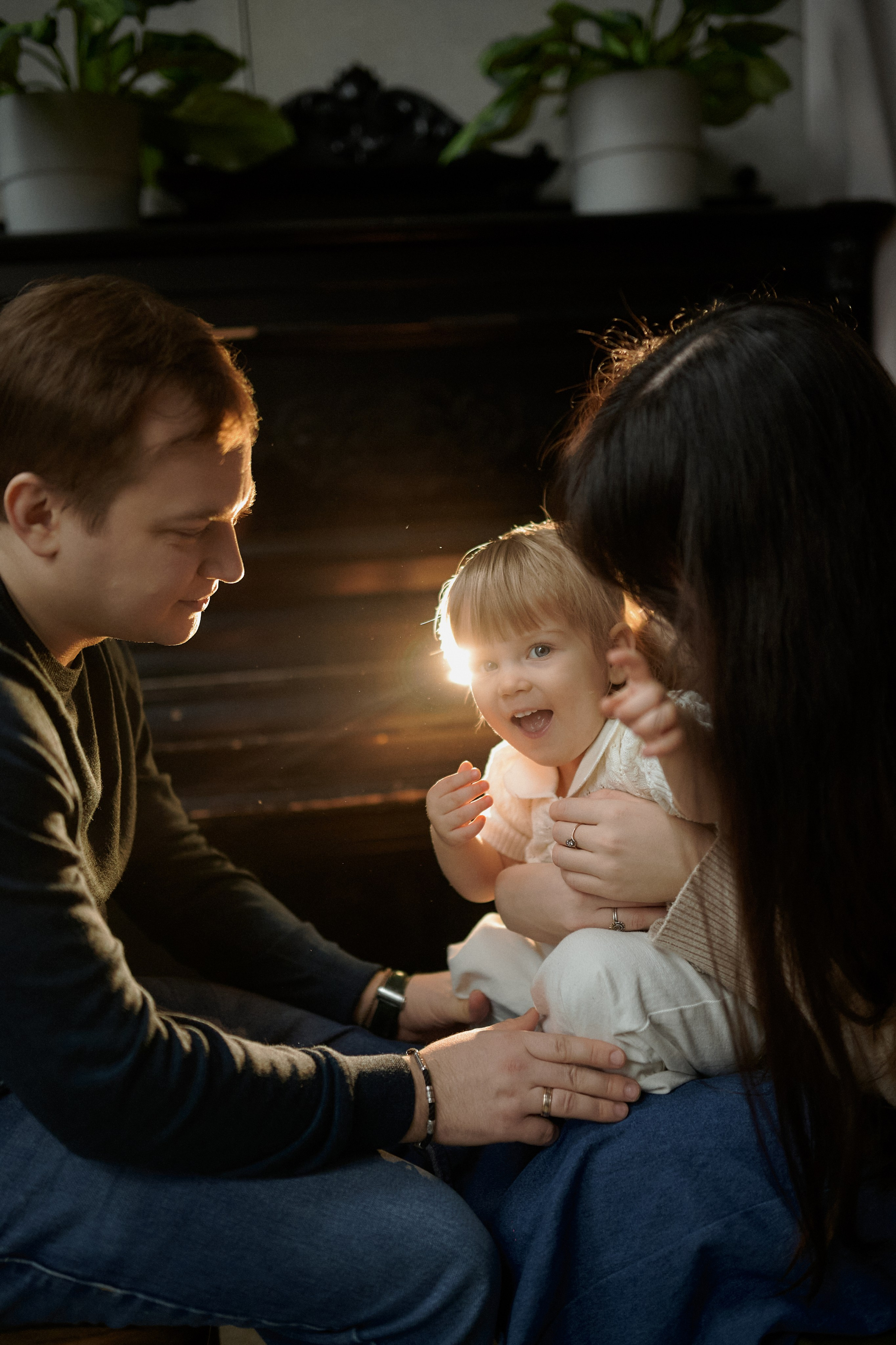 Илья, Ирина и Ева. Семейный и свадебный lifestyle-фотограф в Москве Мария Петрова