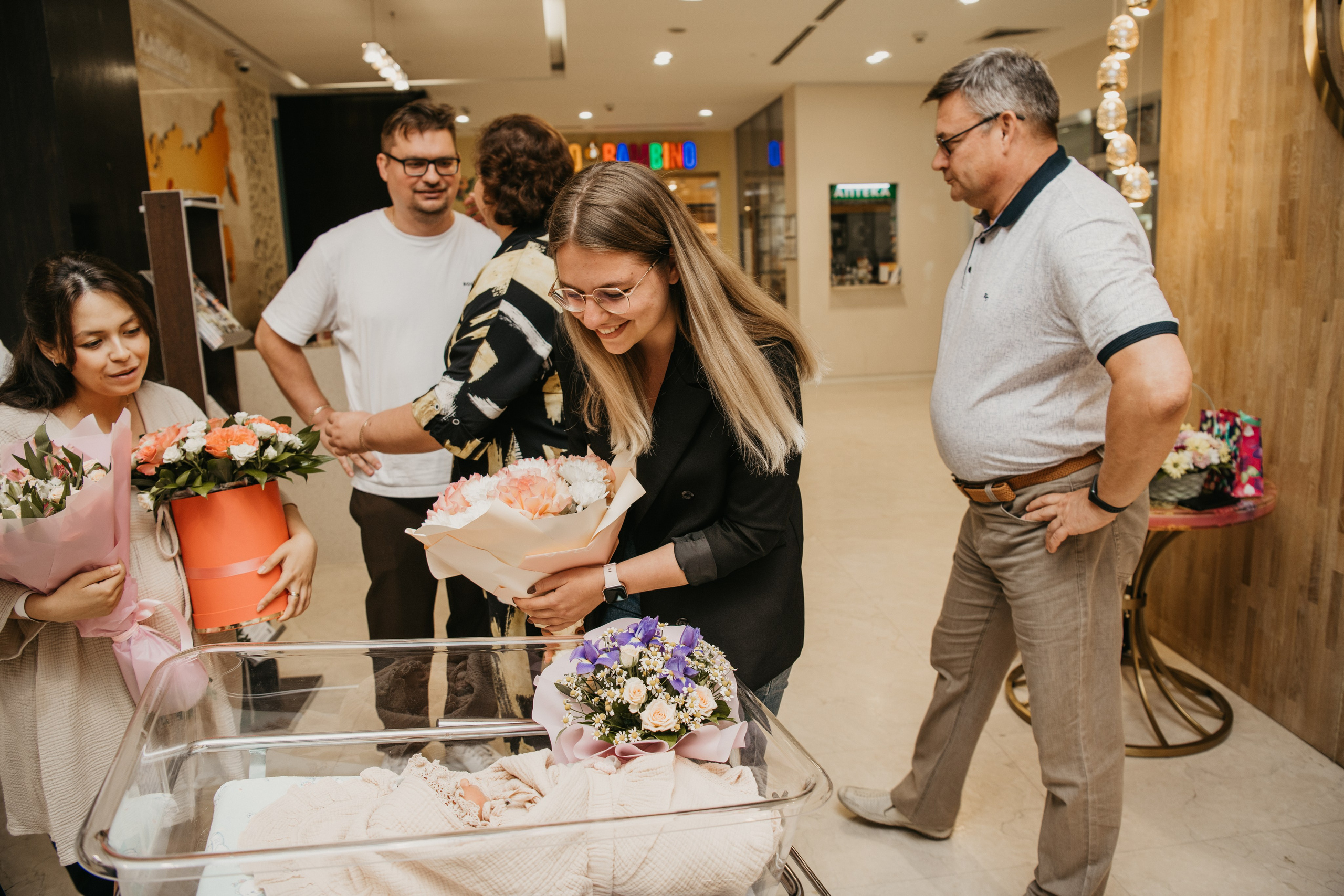 Выписка Таисии. Мать и дитя в Лапино. Фотограф на выписку из роддома в Москве и МО