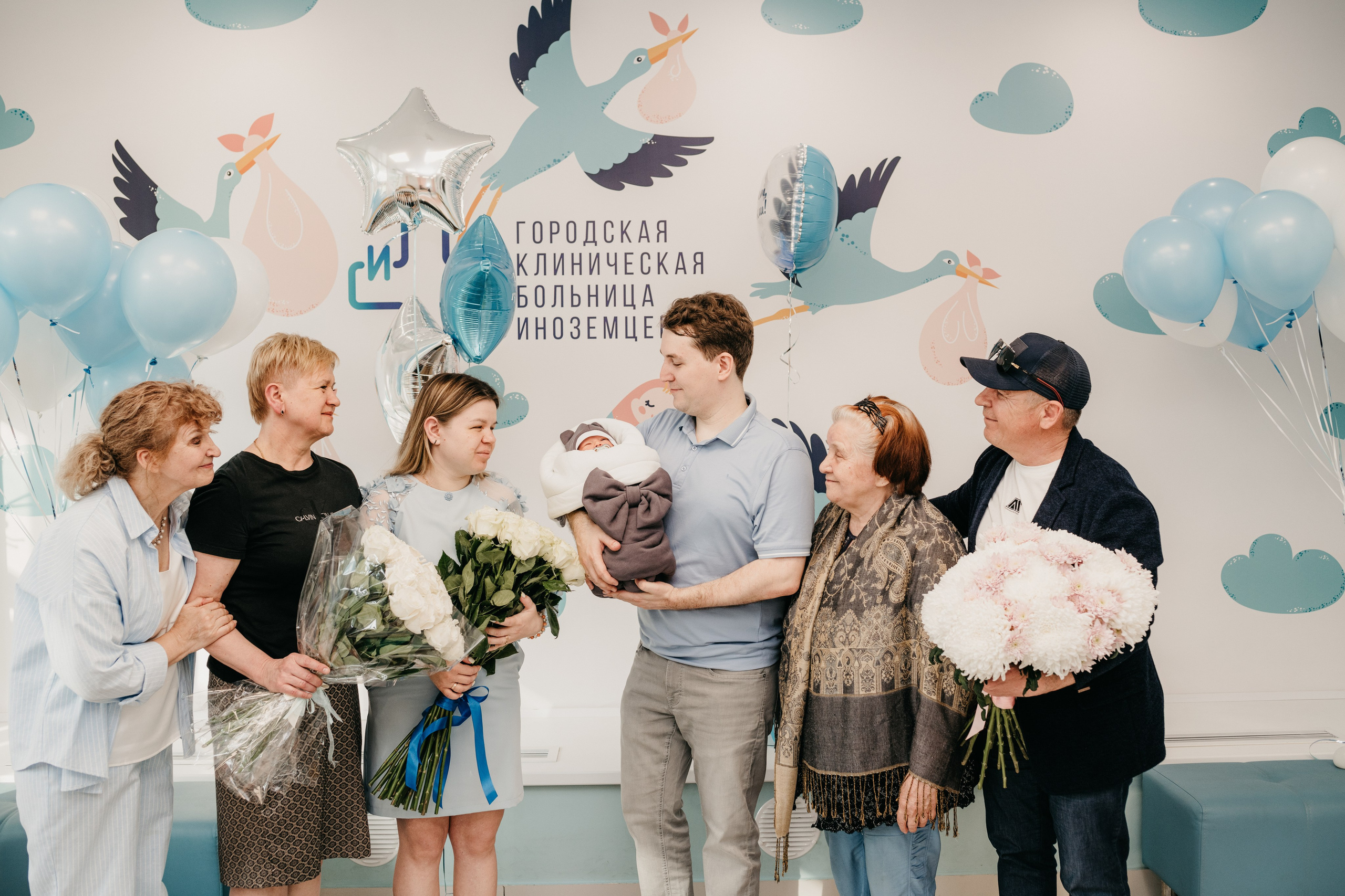 Выписка Егора. Фотограф на выписку из роддома в Москве и МО
