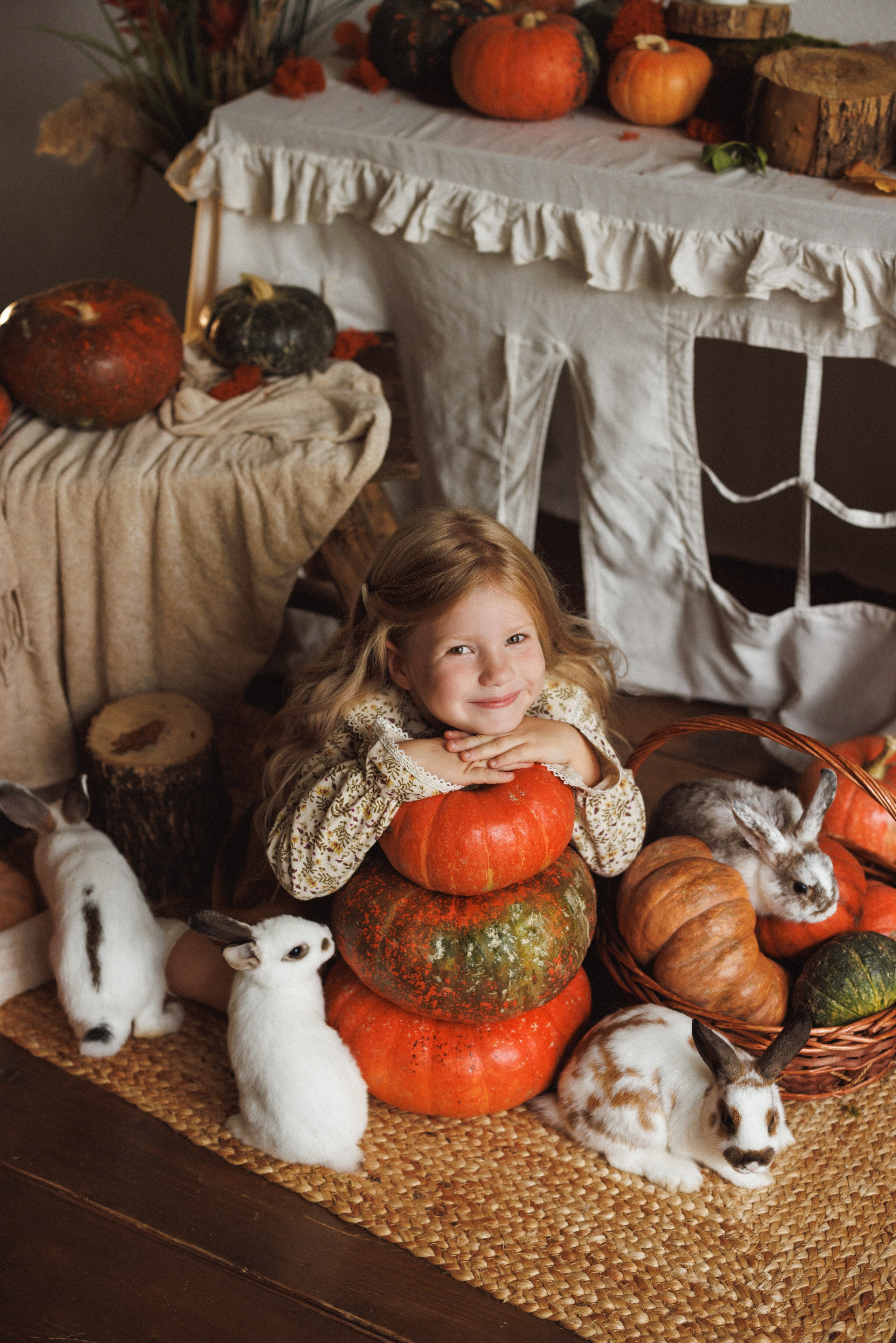 Осенняя фотосессия в фотостудии Mestone, город Краснодар. Семейный и детский фотограф в Краснодаре Анна Трашкова