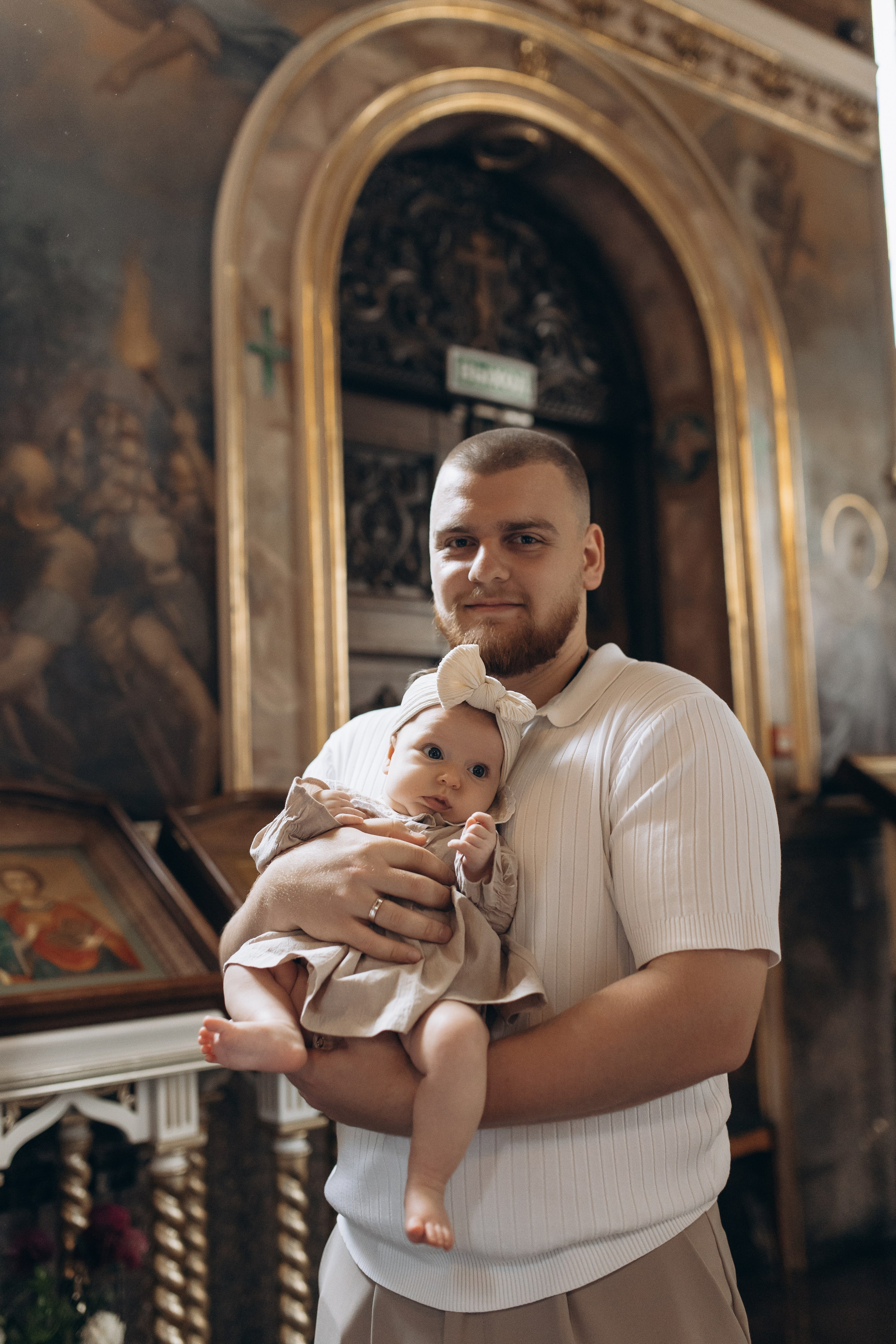 Крещение Сашеньки. Самый теплый фотограф в Краснодаре Рябоконь Ксения