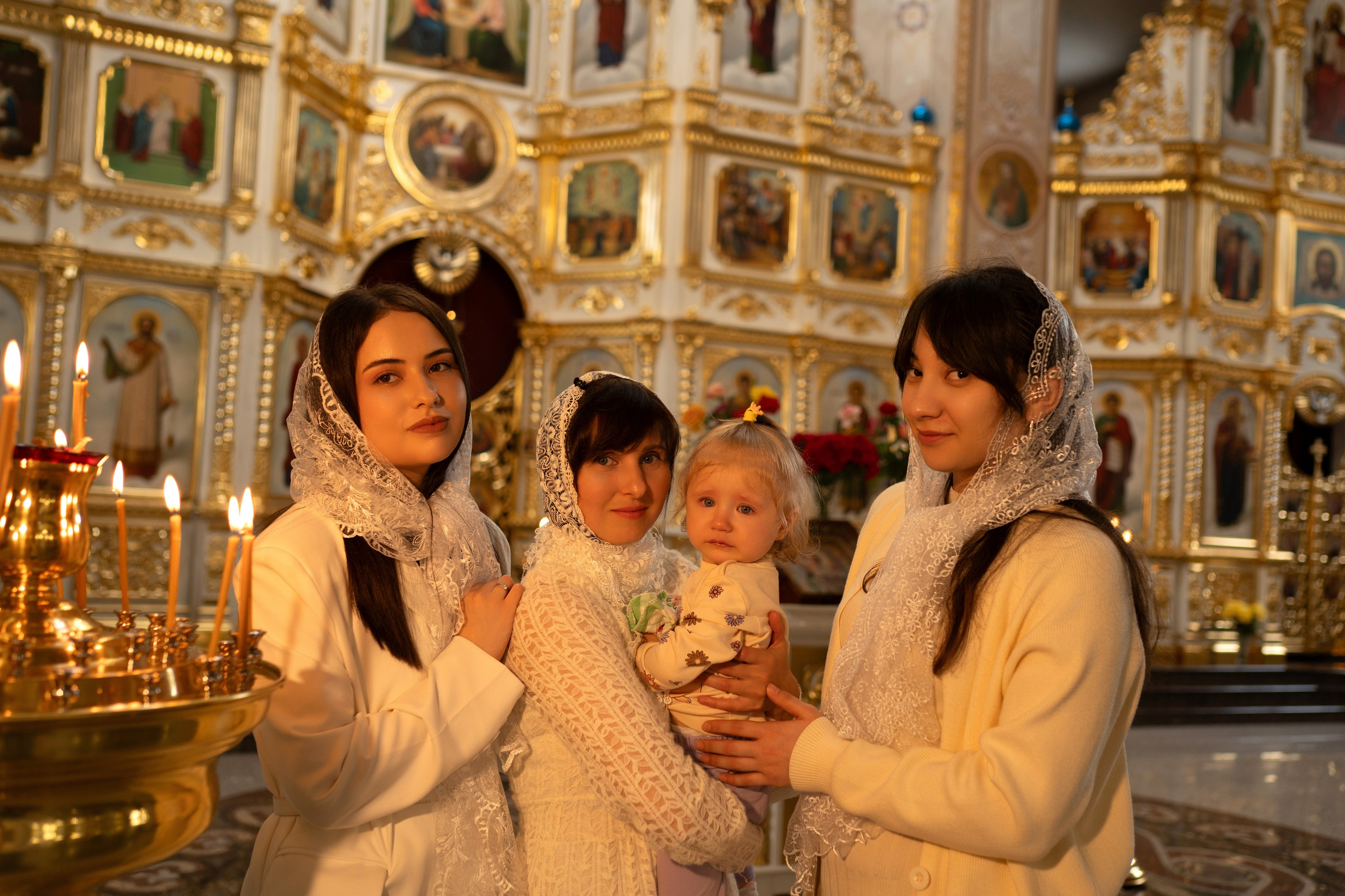Таинство крещения Екатерины