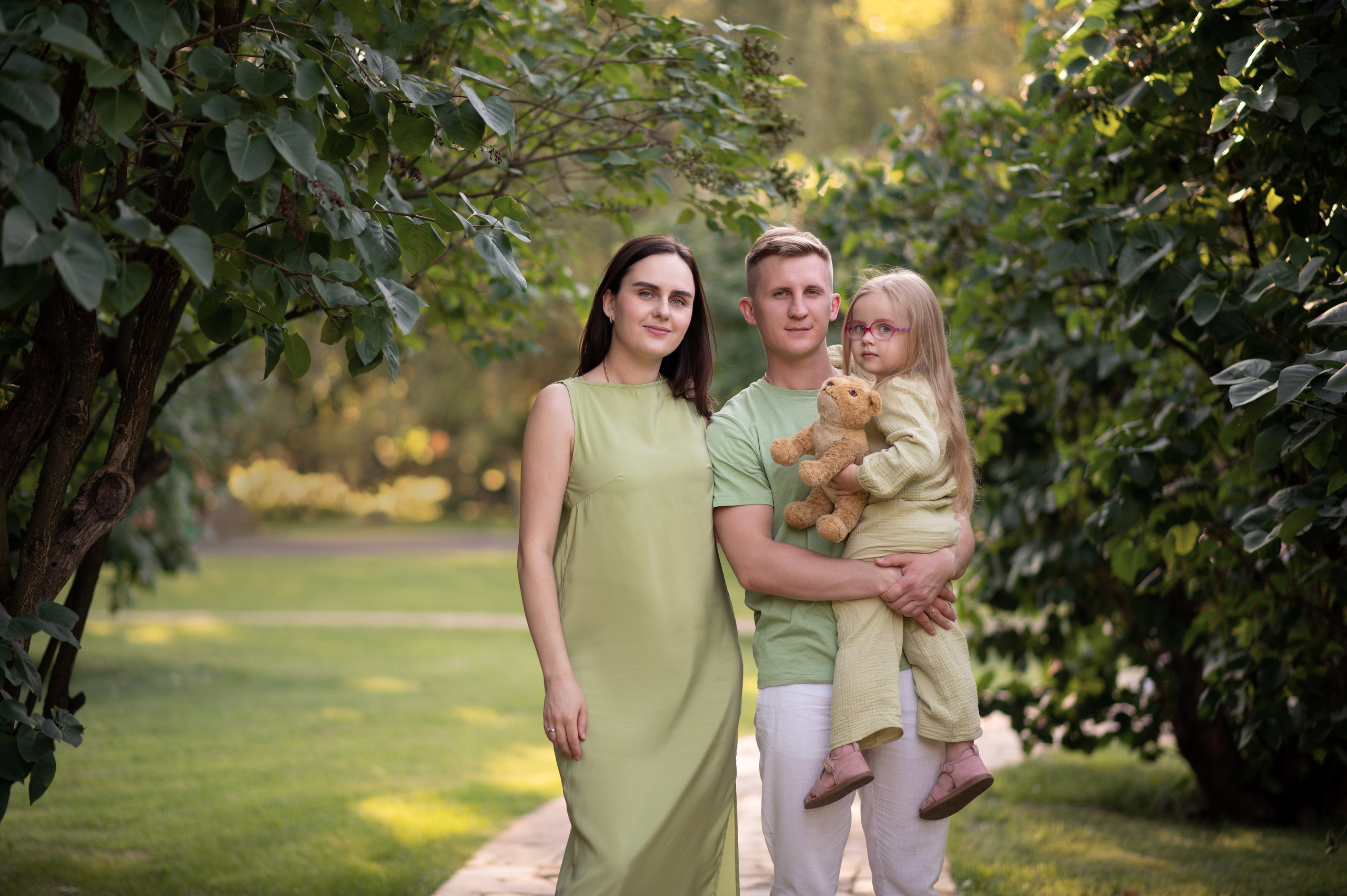 Семейная съемка на природе. Семейный и детский фотограф в Москве Анна Оськина