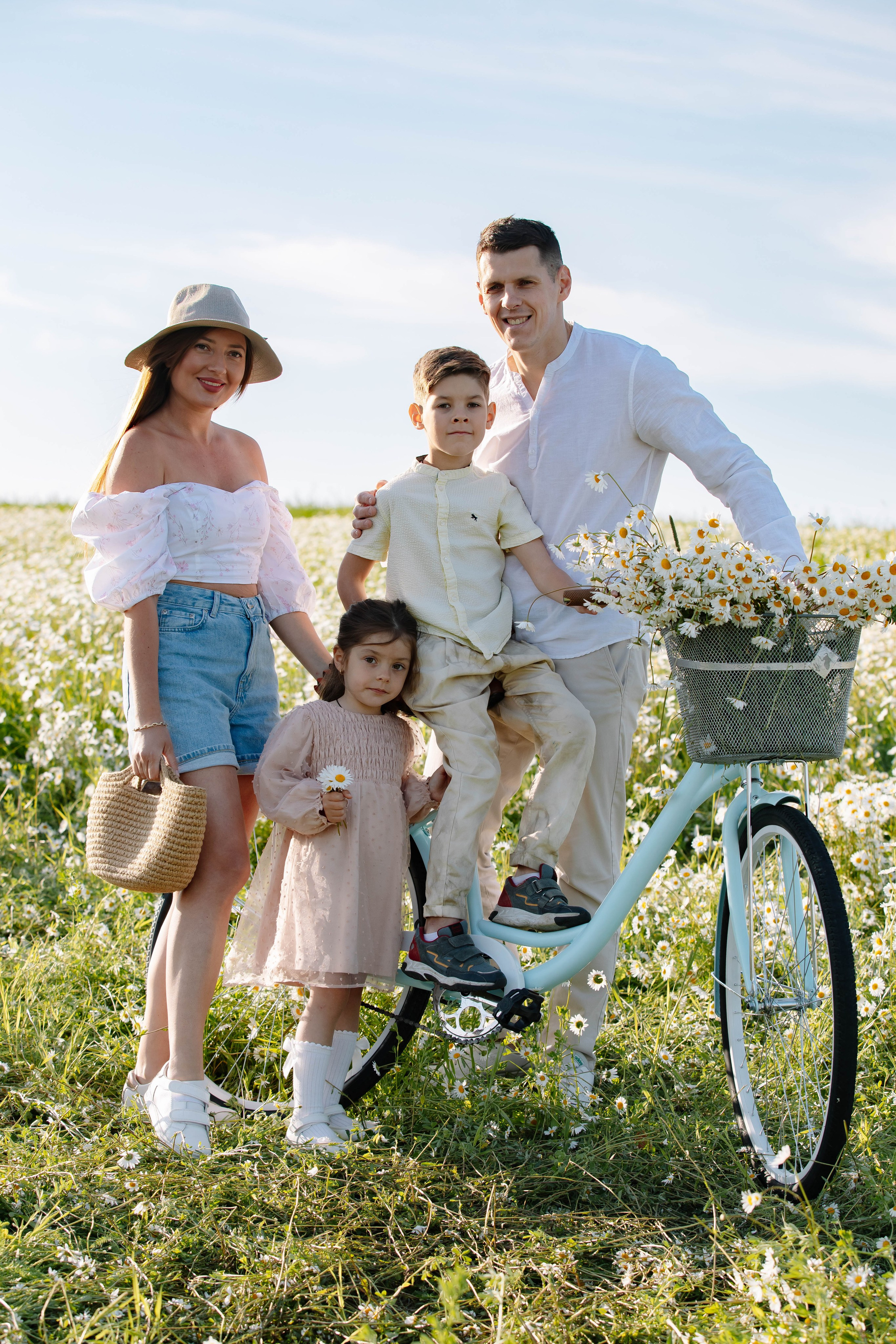 Ромашковое поле. Фотограф в Москве Яна Полосина