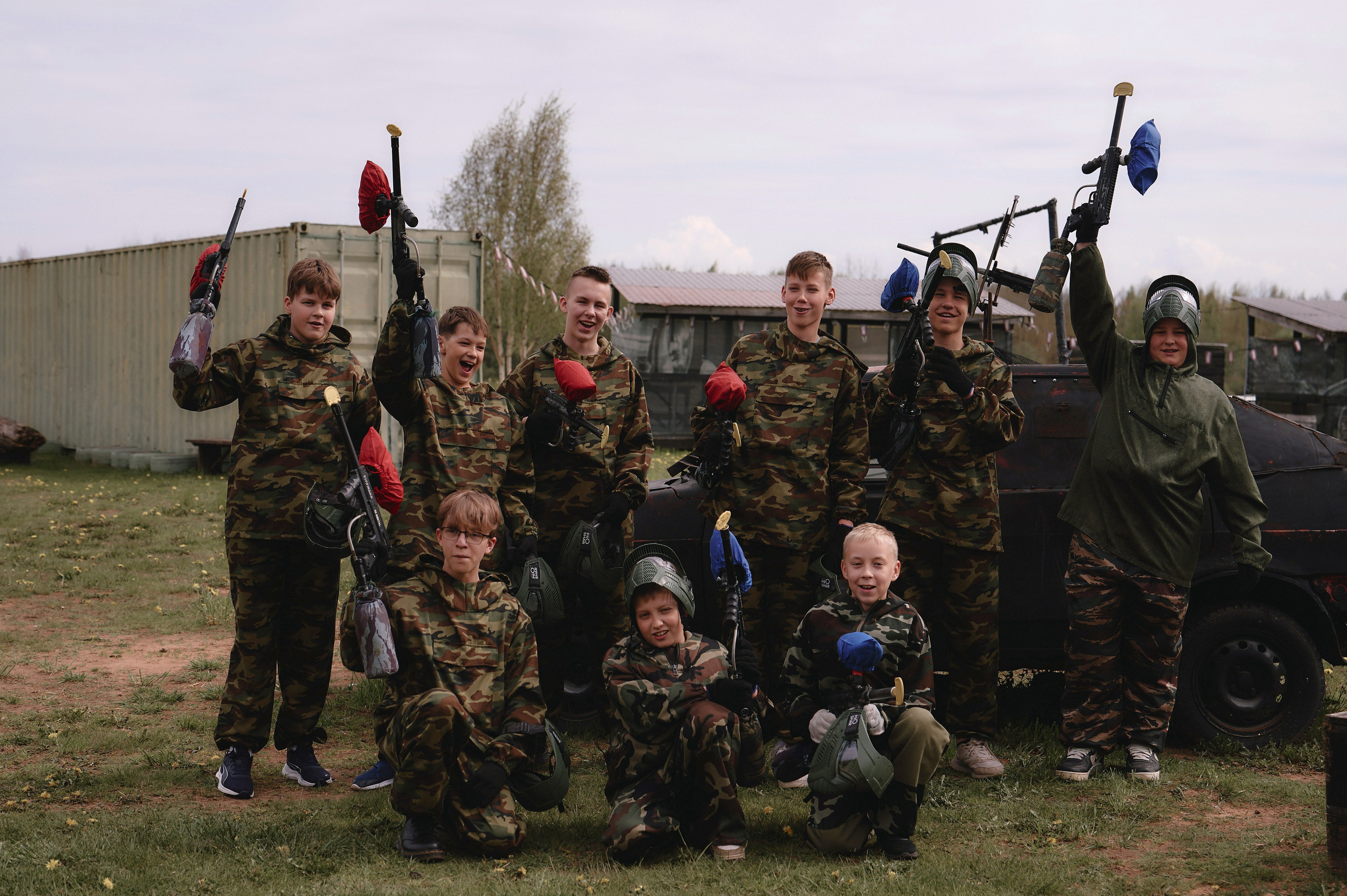 День рождения в пейнтбол клубе. Ваш мультижанровый фотограф Александр Белов