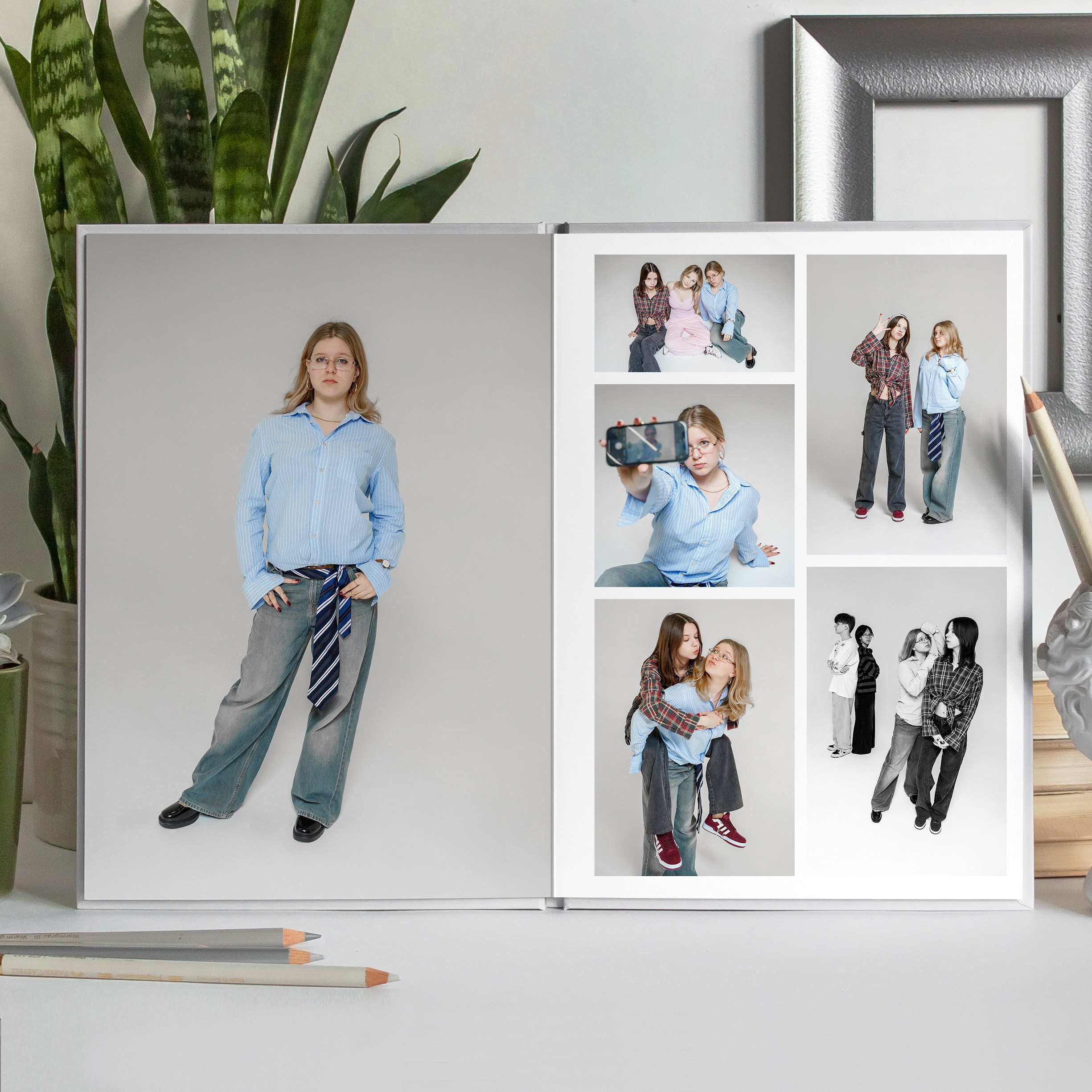 Креативный Выпускной альбом для 9 класса с цитатами. Ольга Плаксина фотограф в Саратове