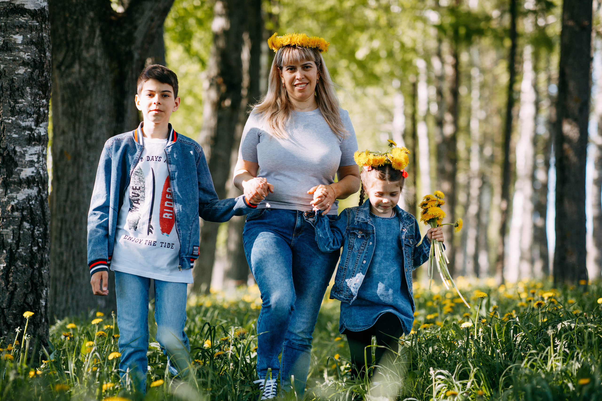 Семья. Фотограф г. Зубцов Елена Соколова
