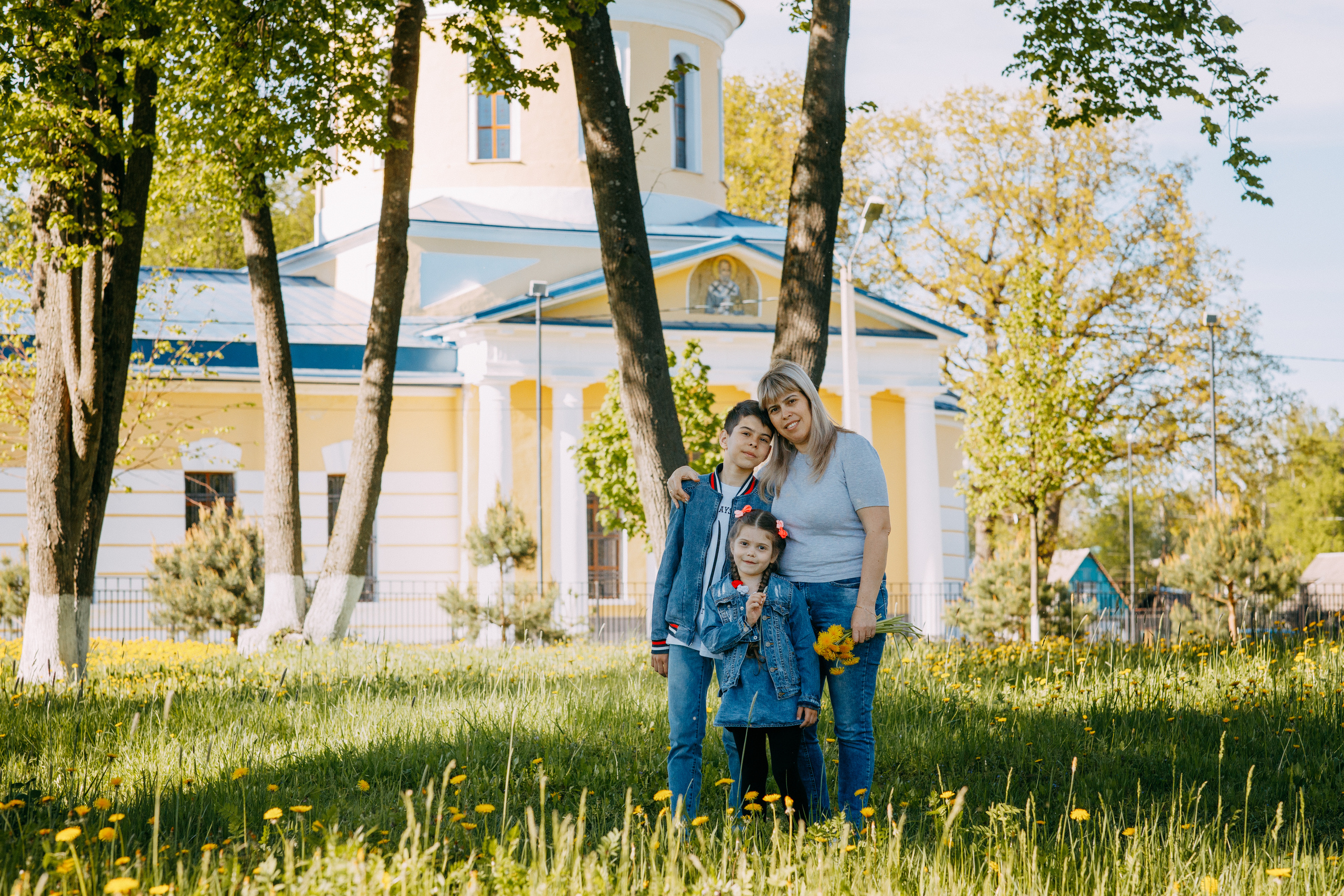 Семья. Фотограф г. Зубцов Елена Соколова