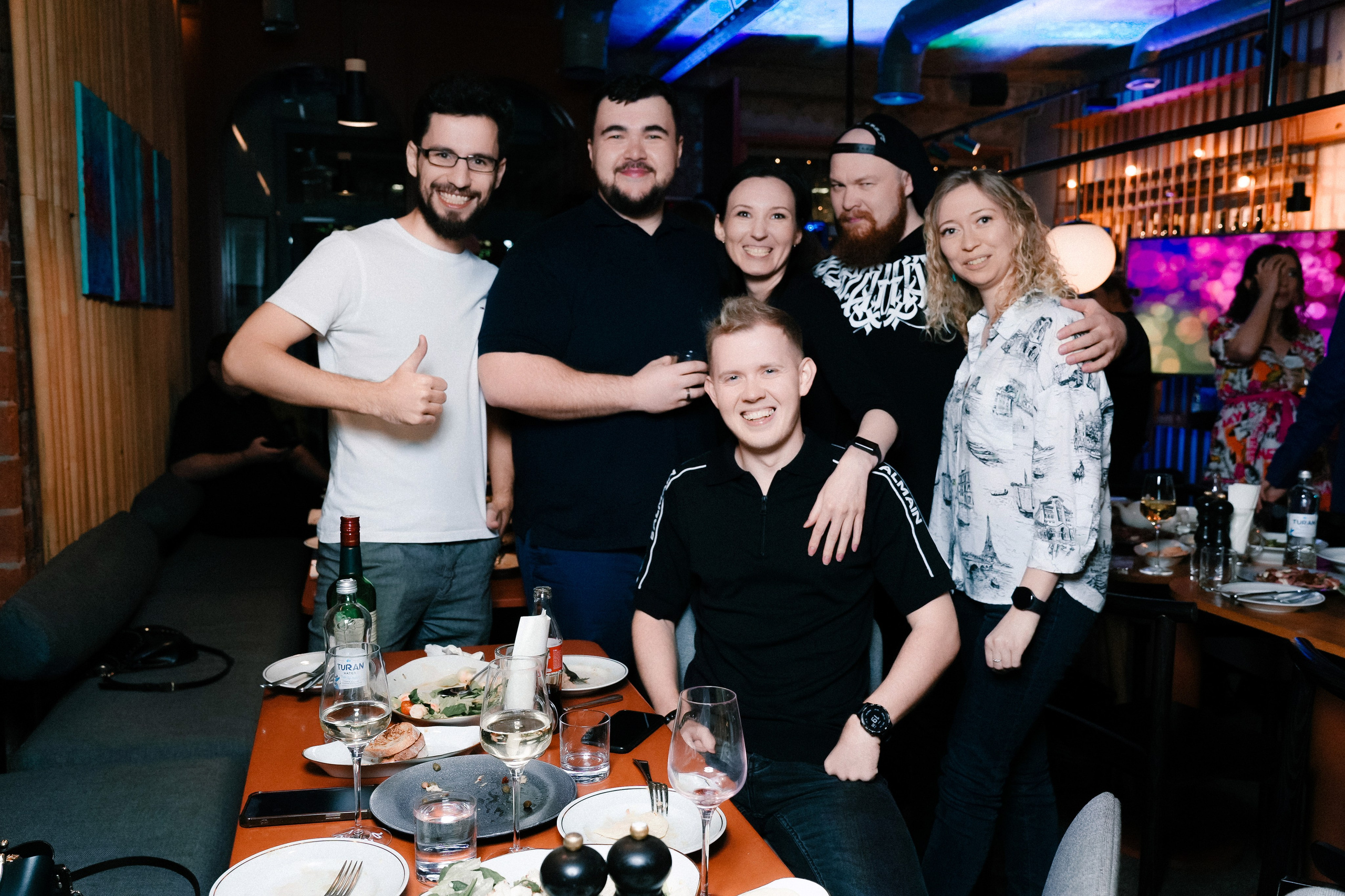 Корпоратив в баре Трамвай