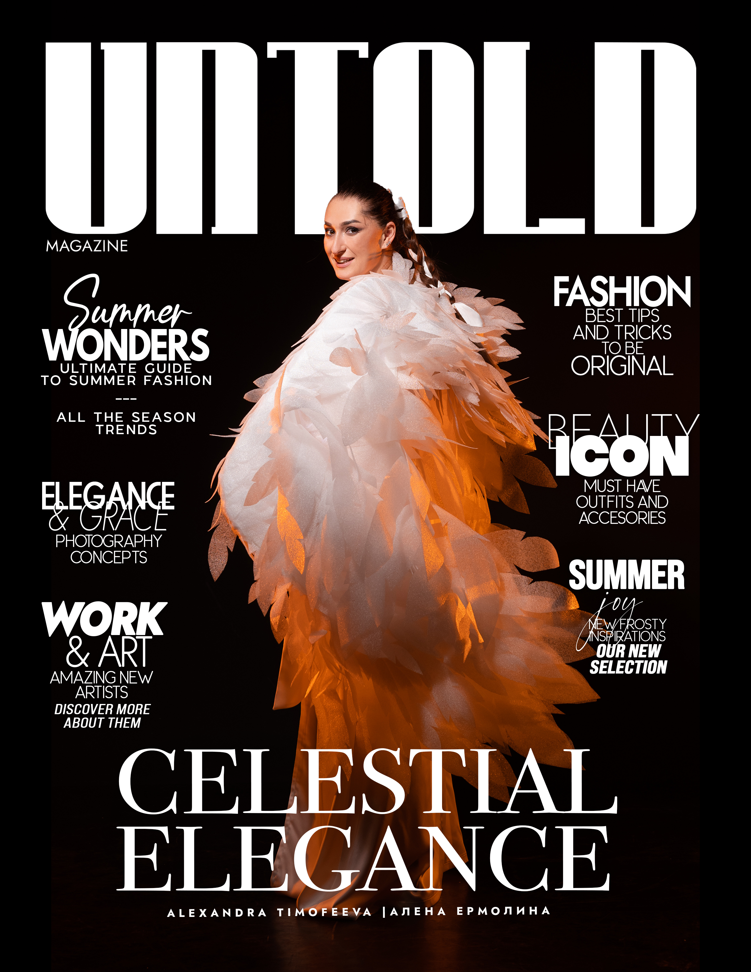 Иностранные журналы. Фотограф ню Краснодар Александра Тимофеева