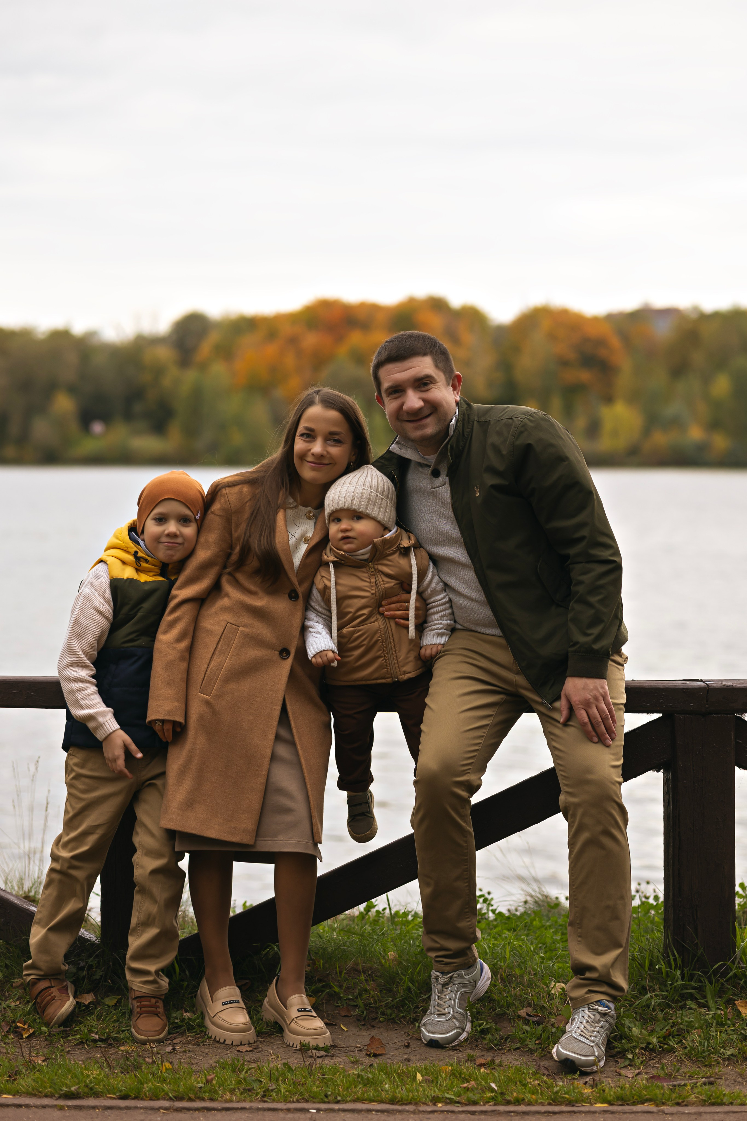 Семейная на улице. Профессиональный фотограф в Москве