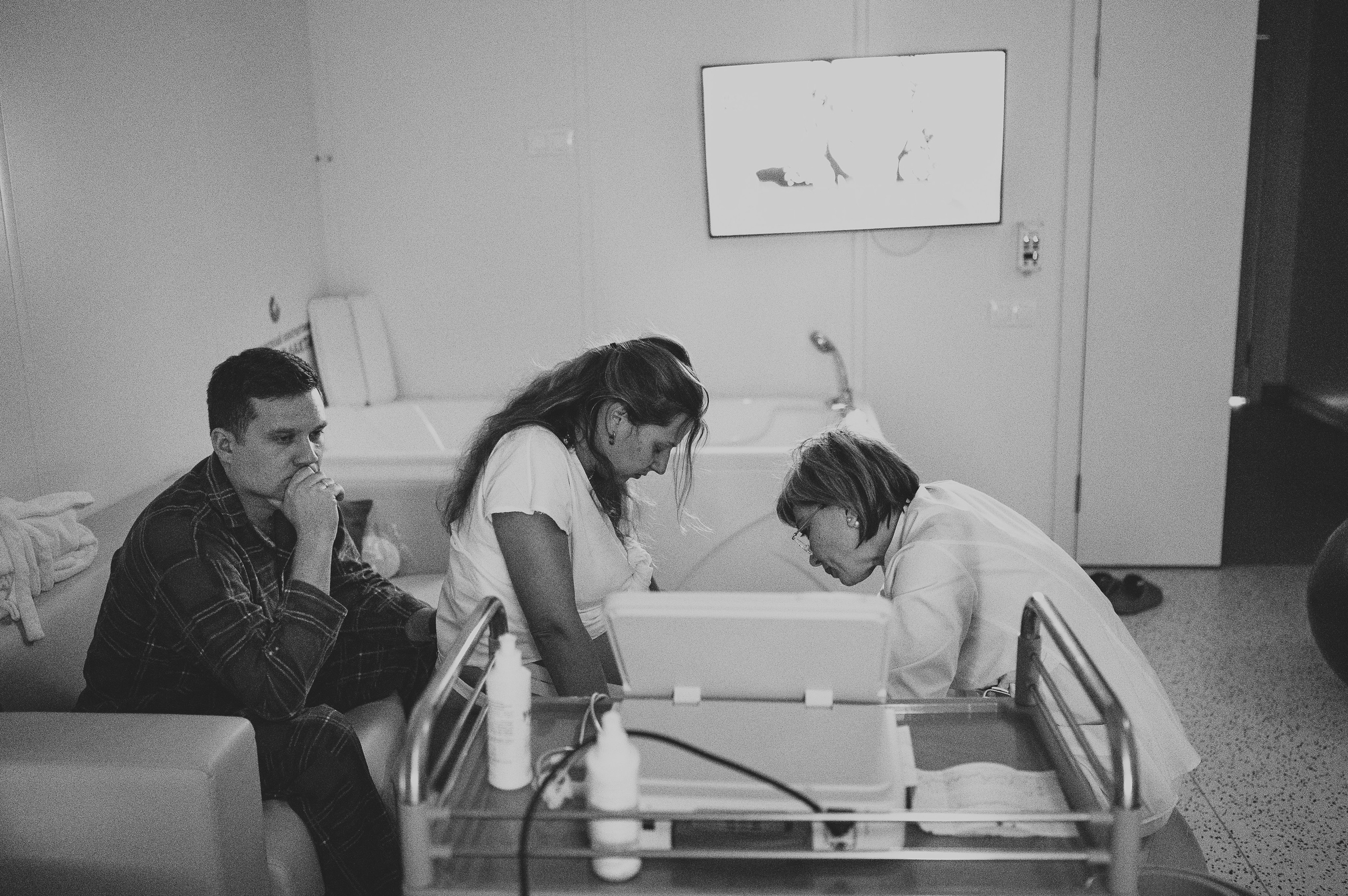 Рождение Аси. Фотограф и видеограф в Санкт-Петербурге Полина Янушко. Съёмка родов