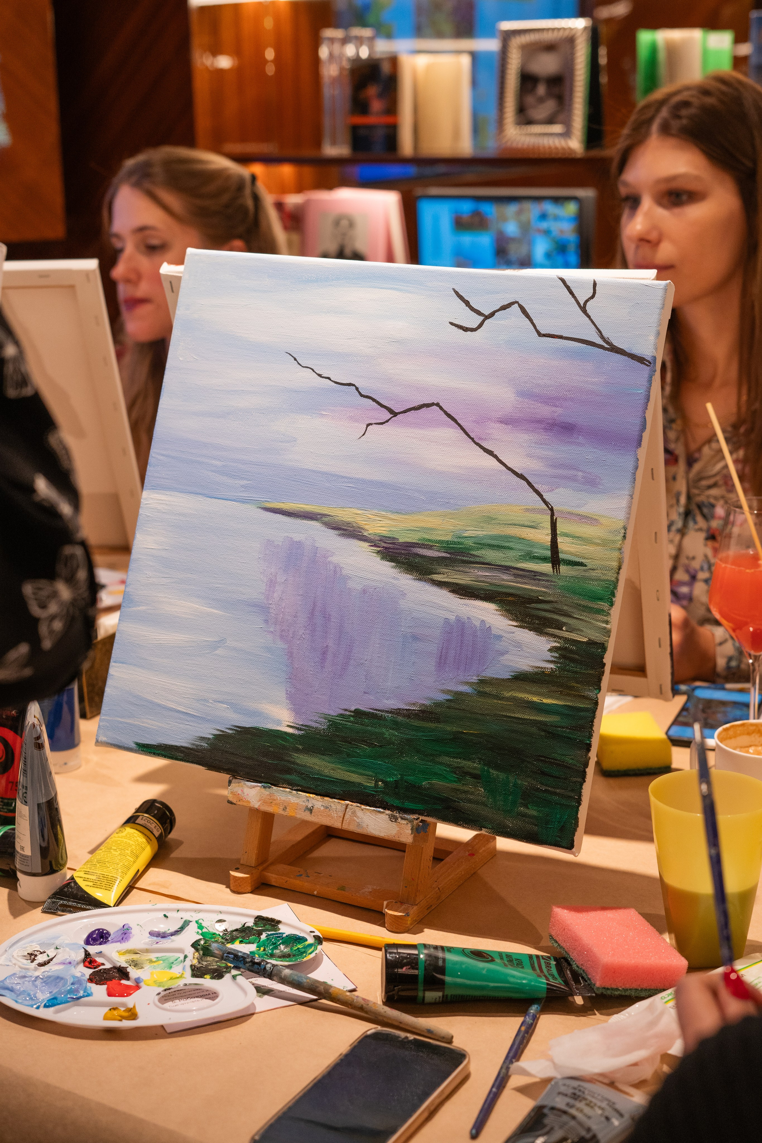 Корпоратив Teach Me Art 3. Портретный фотограф в Москве и Санкт-Петербурге Арина Чех