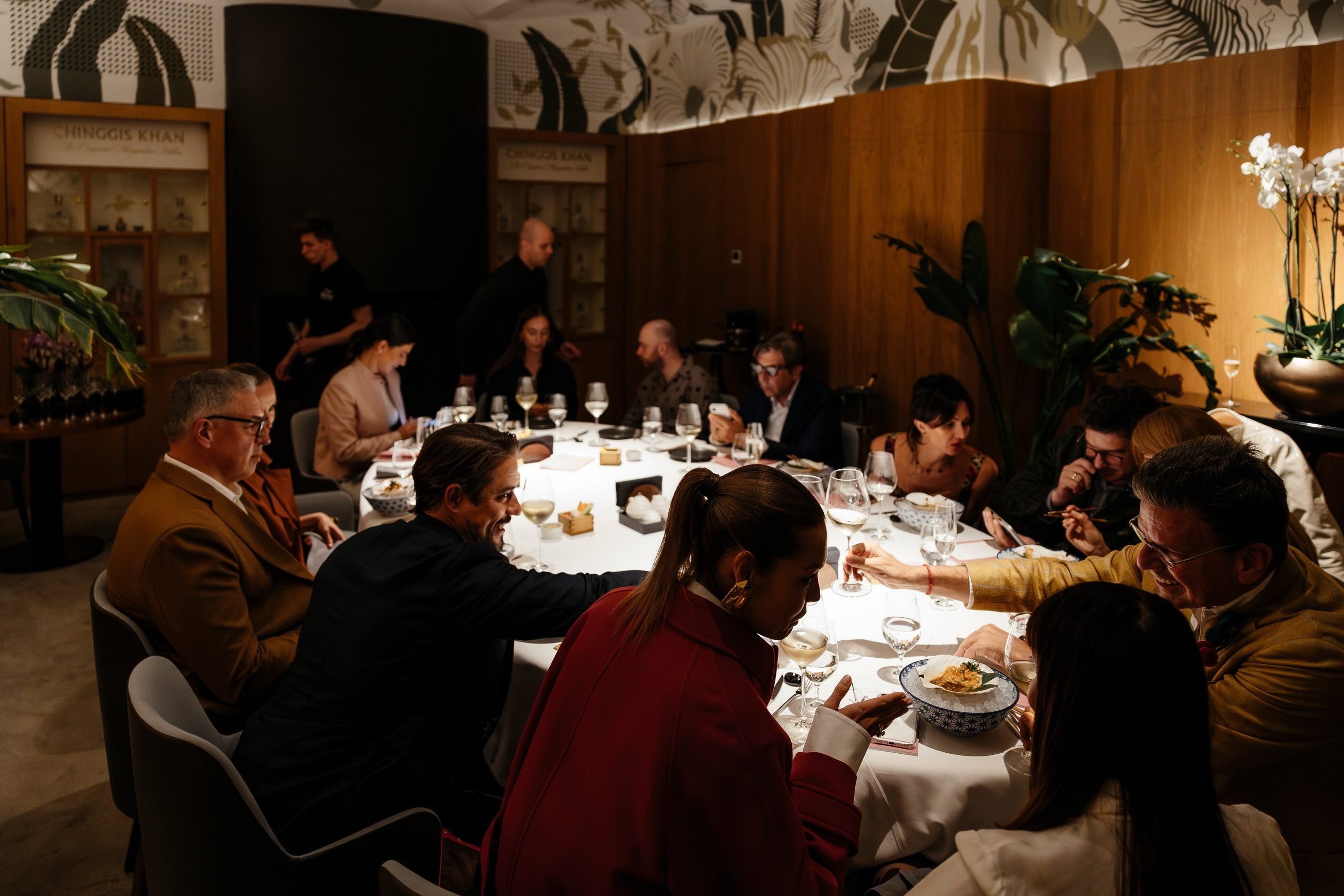 Ужин в NOVIKOV Carlton. Репортажный, event, концертный и backstage фотограф из Москвы Виталий Кривцов