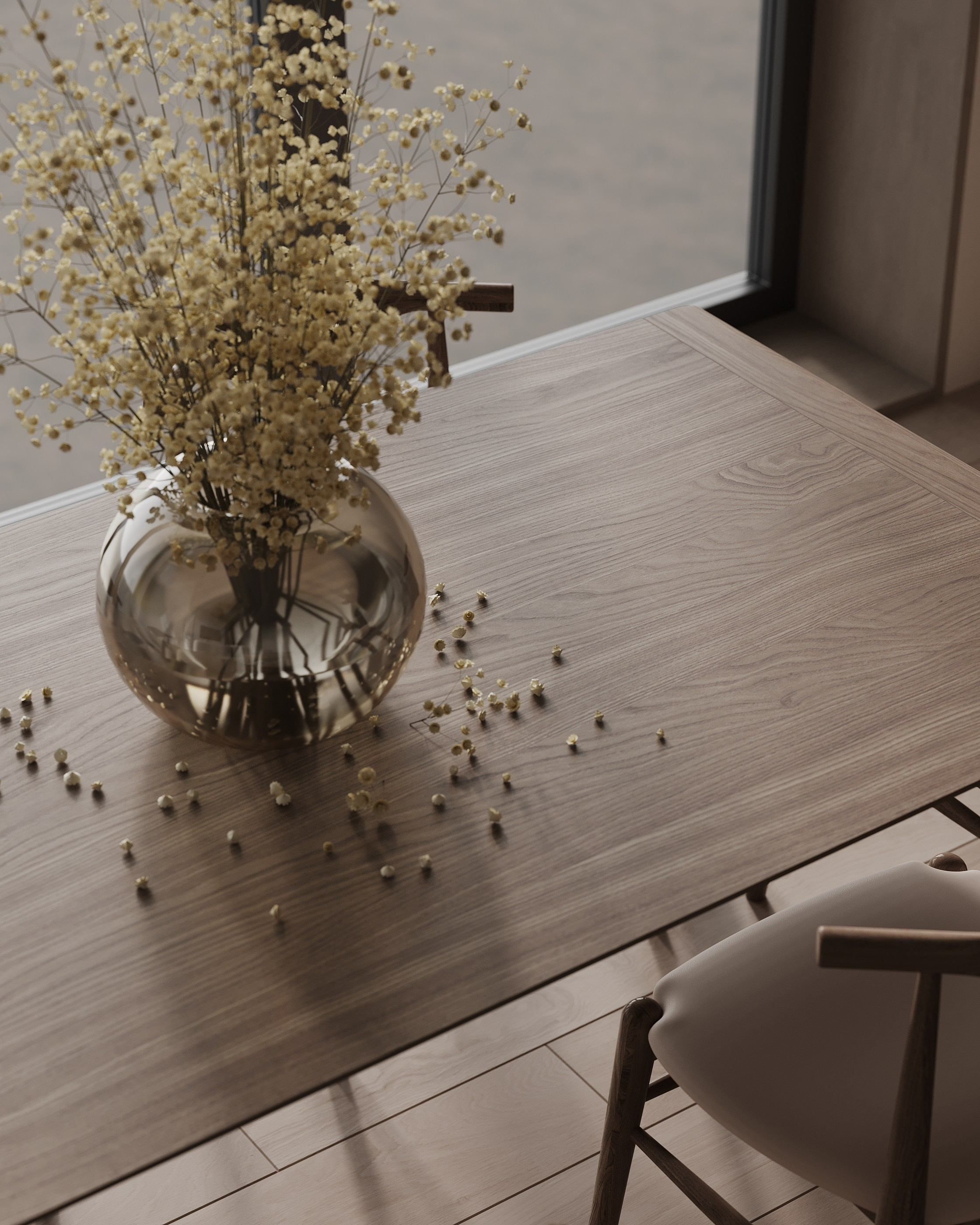 КУХНЯ-ГОСТИНАЯ. 3d визуализатор