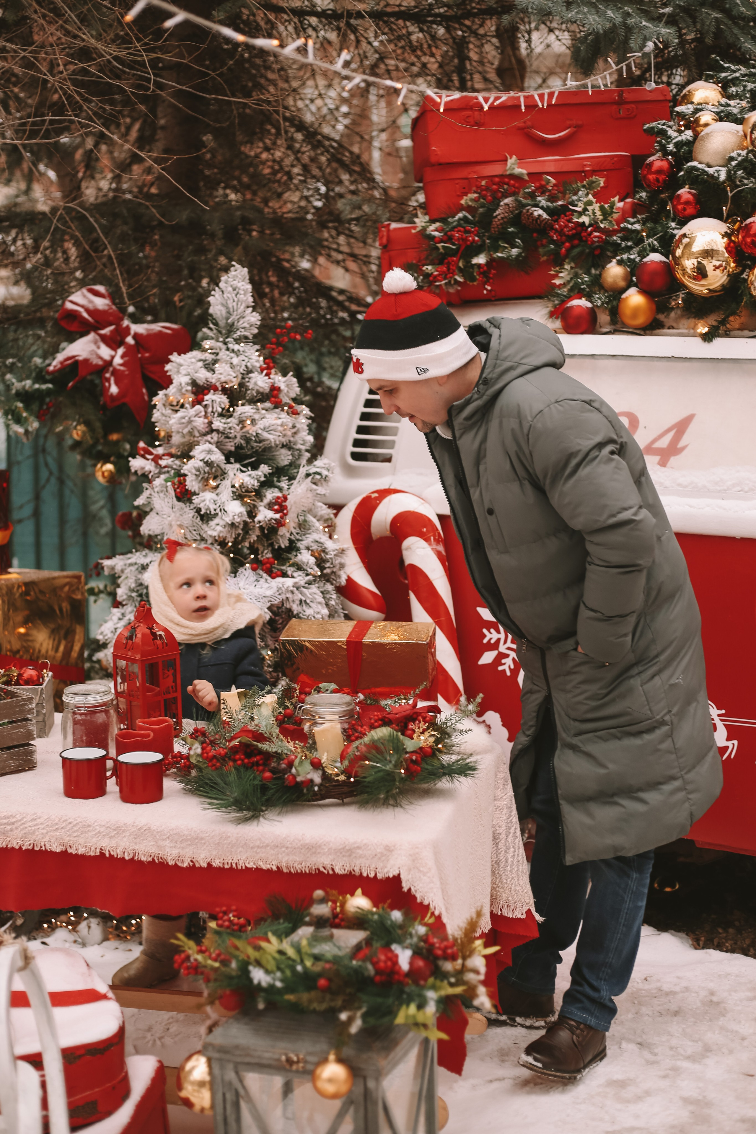 Сhristmas BUS 2024. Семейный фотограф в Москве и МО Варвара Шаранова