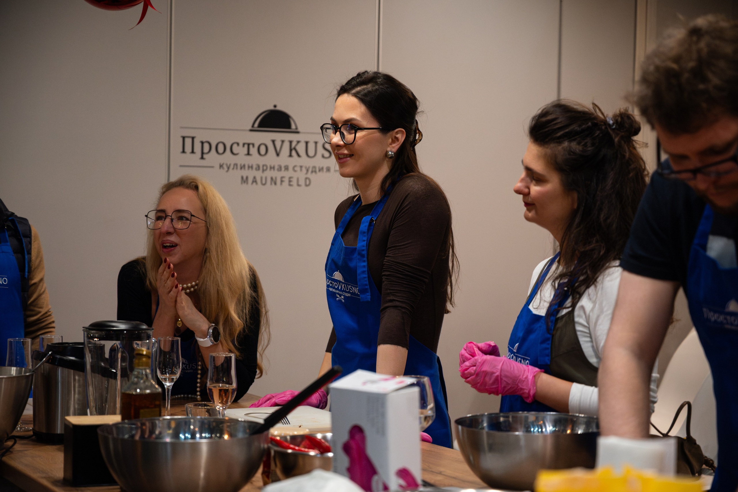 Кулинарный мастер класс. Фотограф мероприятий в Москве