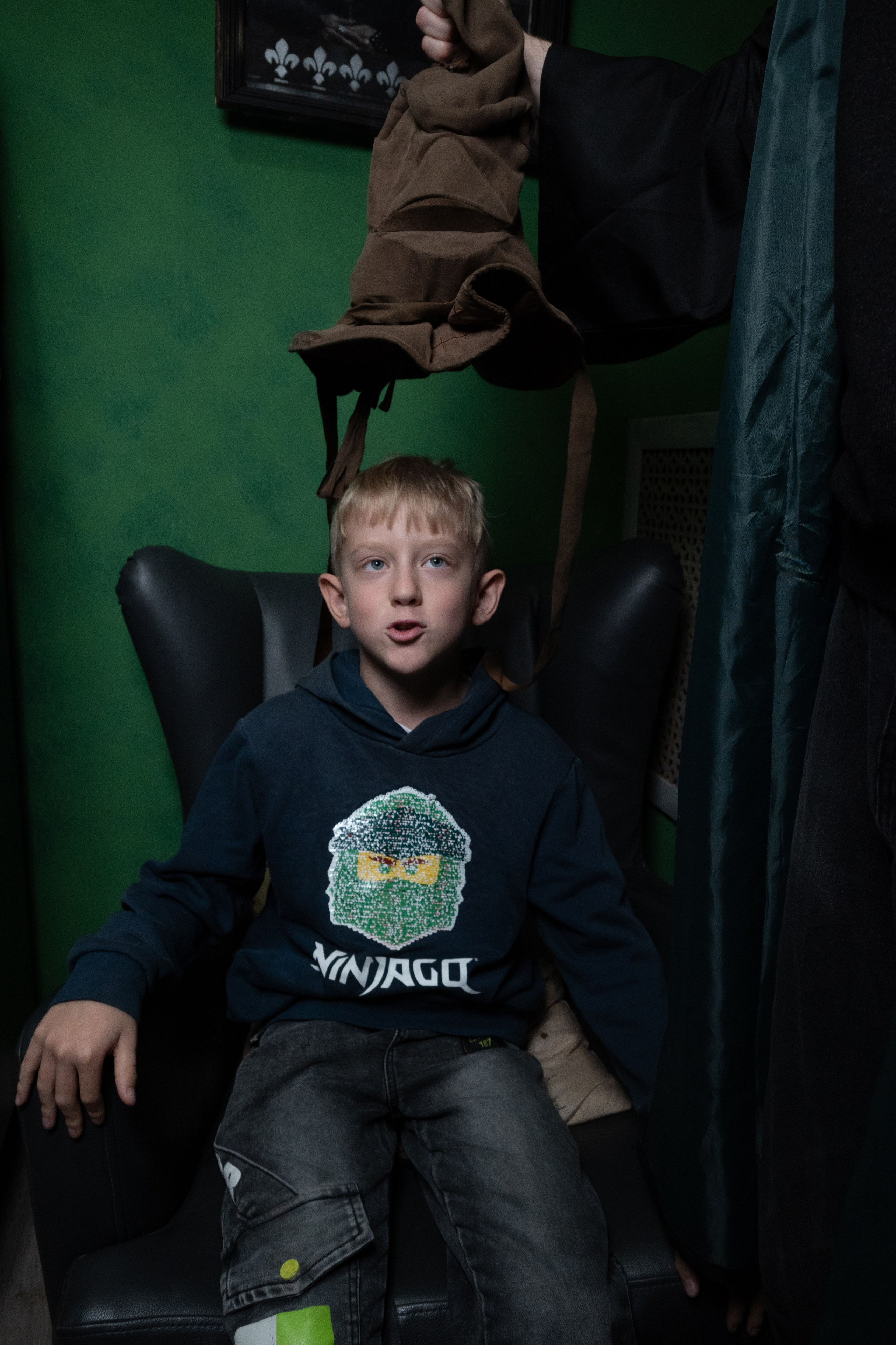 День рождения ребенка в «Подземелье Слизерин». Фотограф мероприятий в Москве