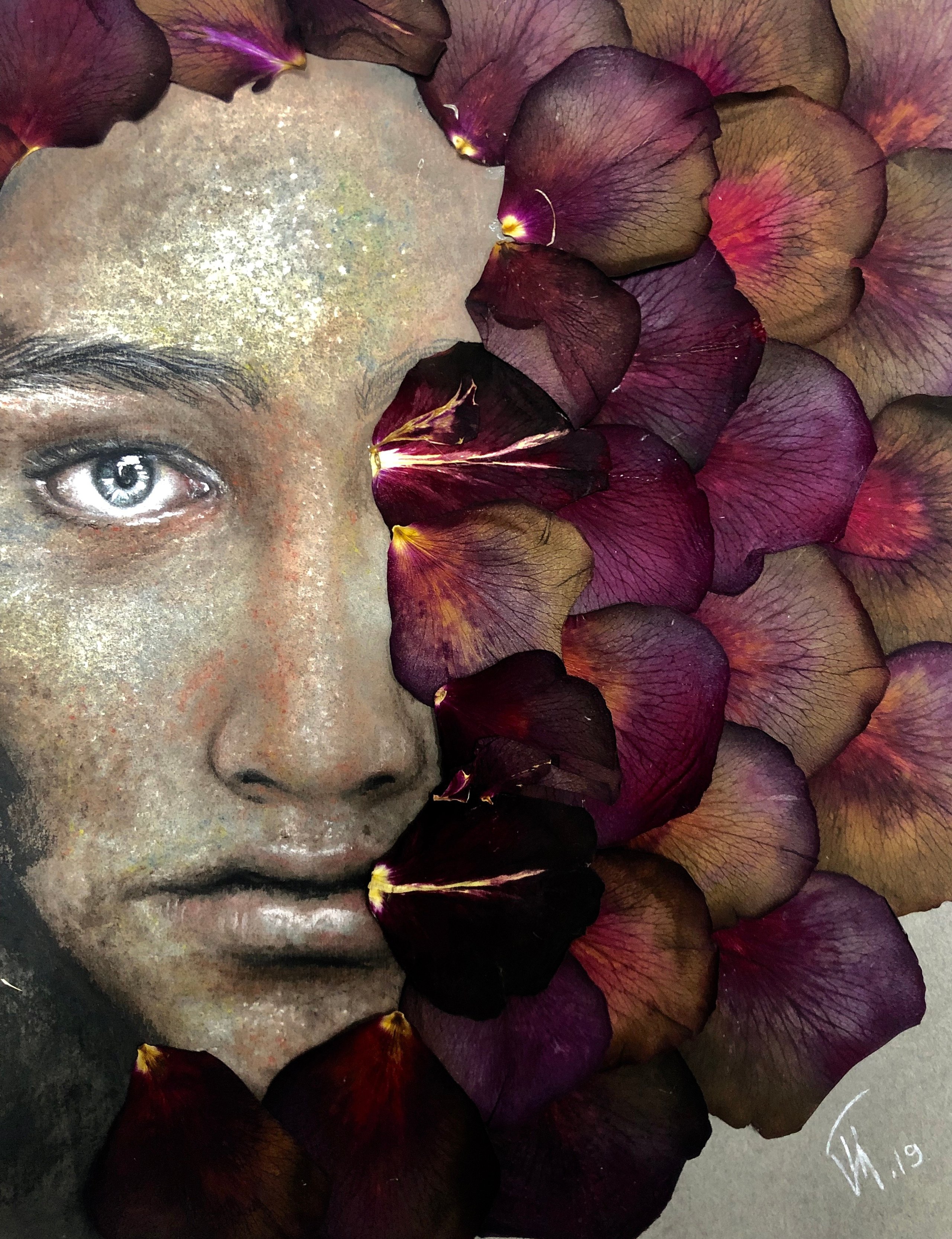 Pastels. Portrait Artist and Illustrator Alevtina Golovin