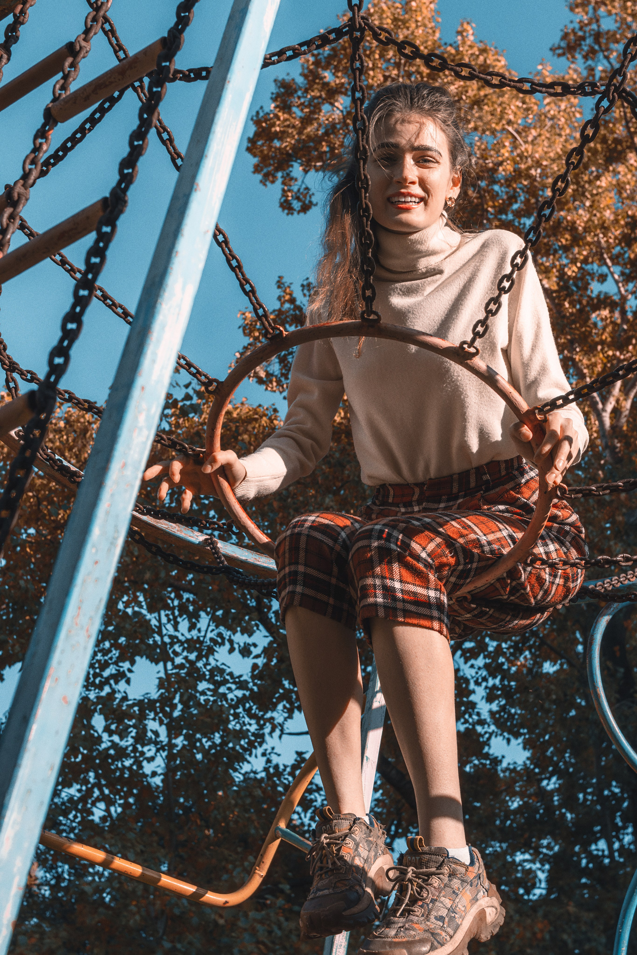 Осень. Фотограф в Новокузнецке