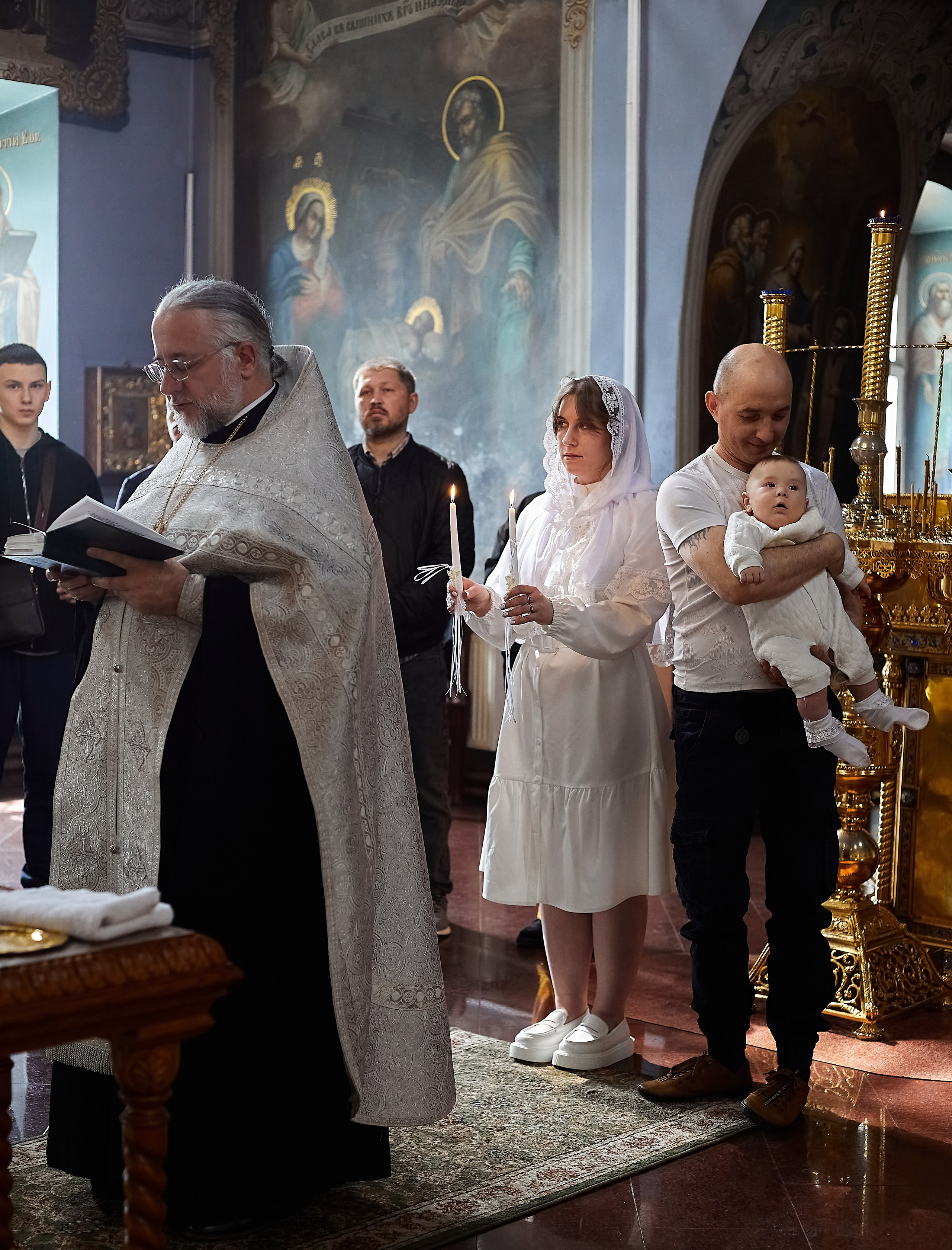 Крещение Ярослава. Семейный и детский фотограф в Ярославле Юлия Галашина