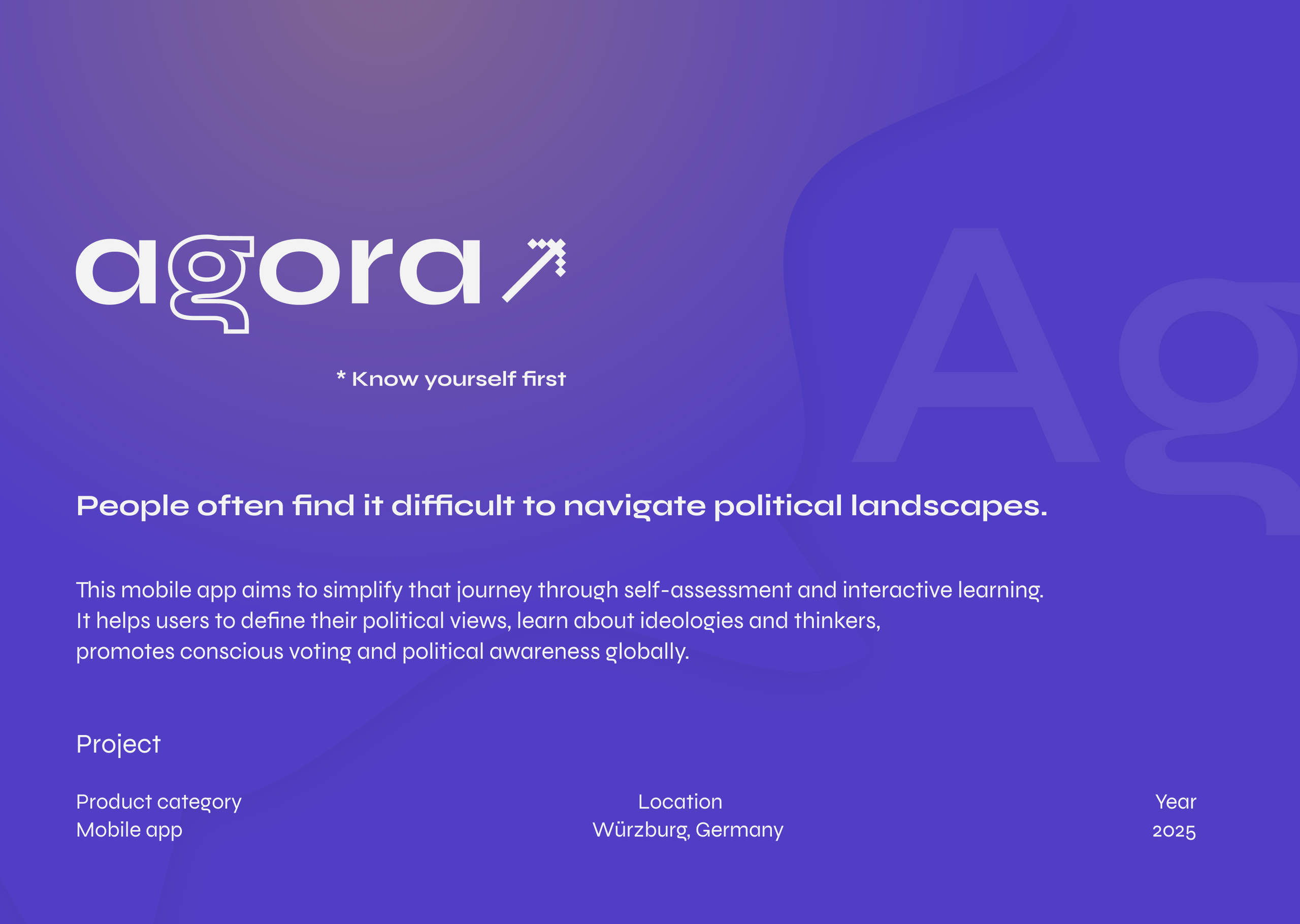 Agora. Sia Levine Design