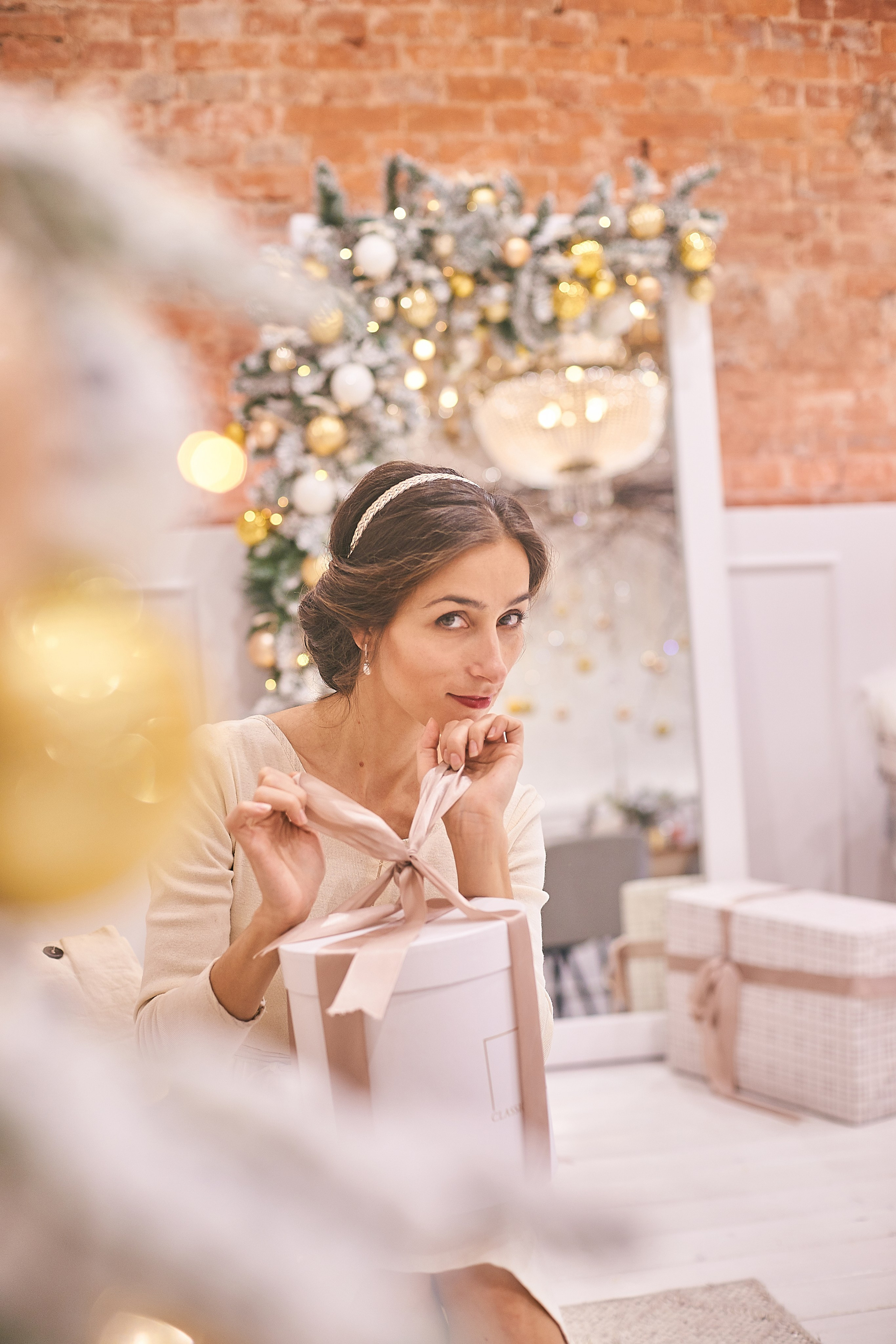 Новогодняя съёмка. Анна Катасонова