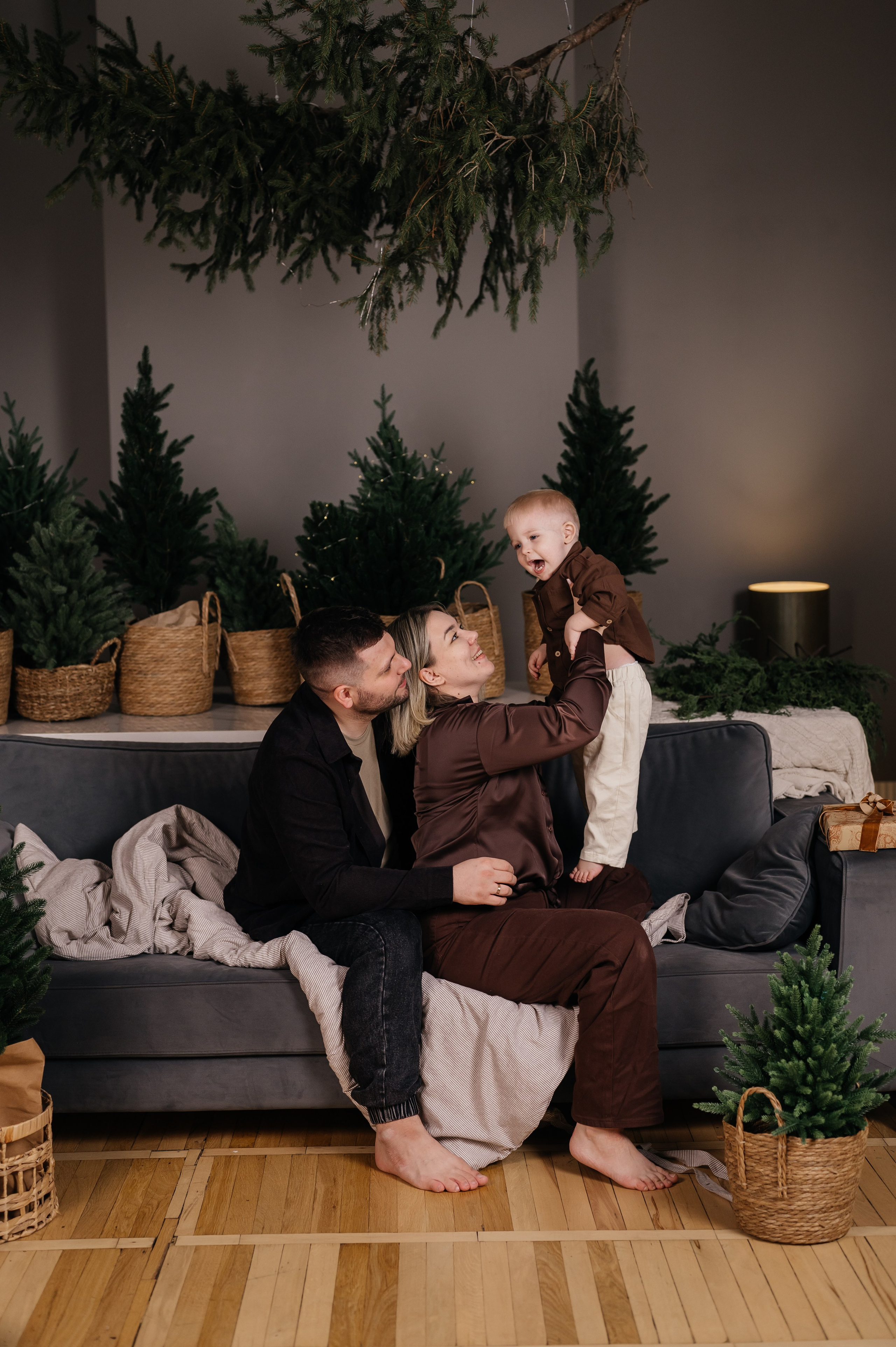 Новогодняя фотосессия. Свадебный и семейный фотограф в Краснодаре Алина Мельник