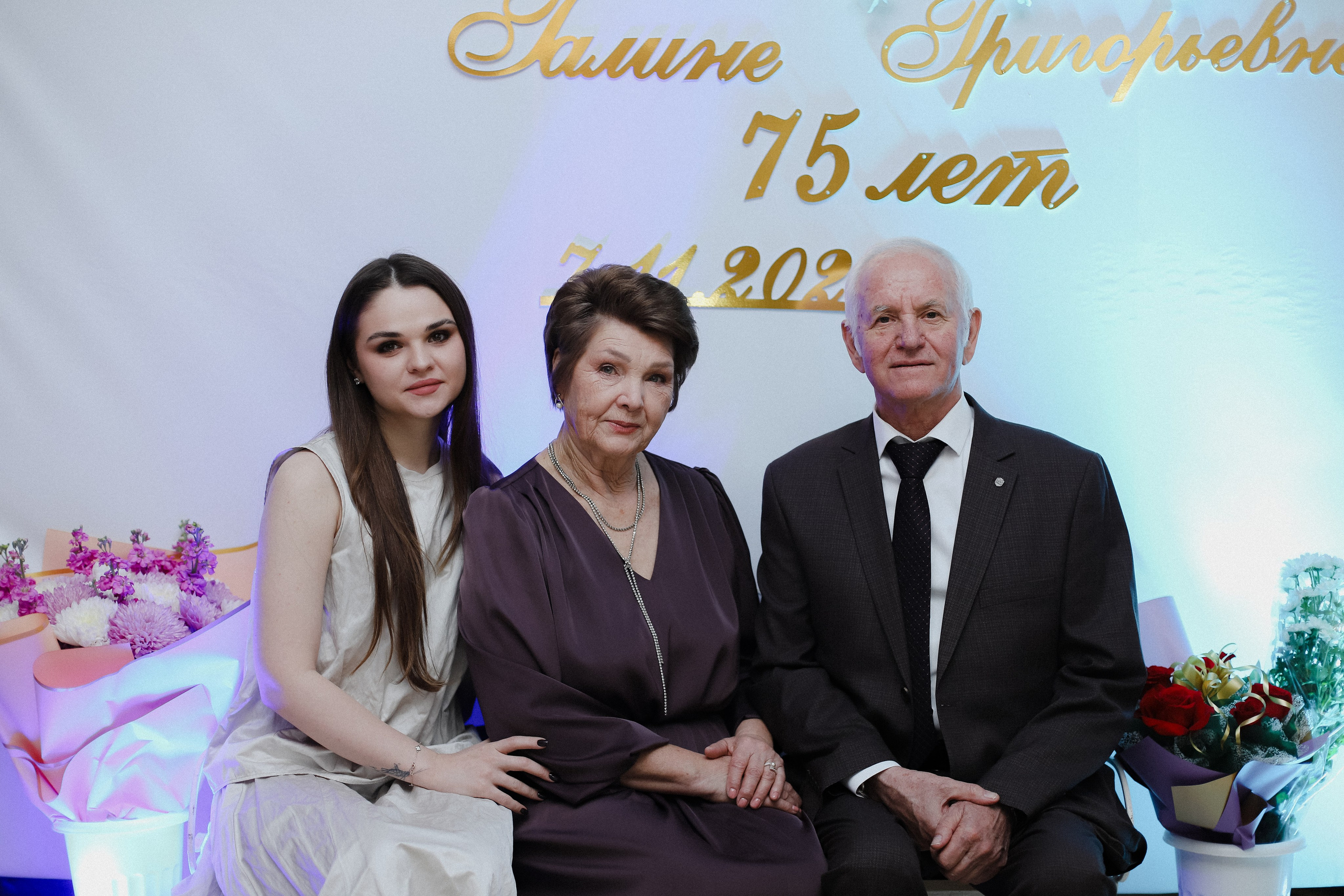 75 лет Галине Григорьевне. Фотограф в Алматы и Москве Даша Пушкина