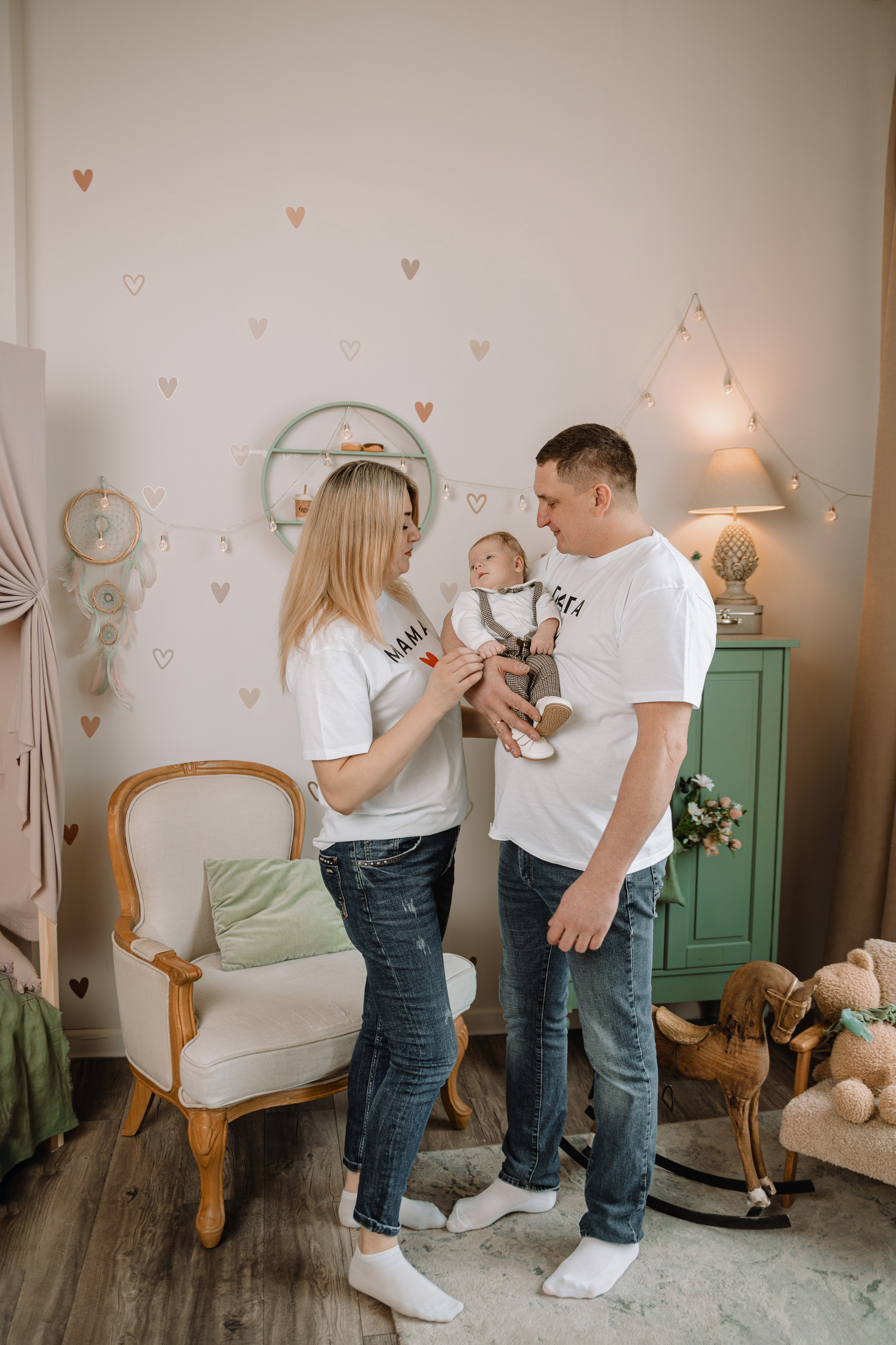 Юлия, Алексей и маленький Максим. Фотограф Воронеж Варвара