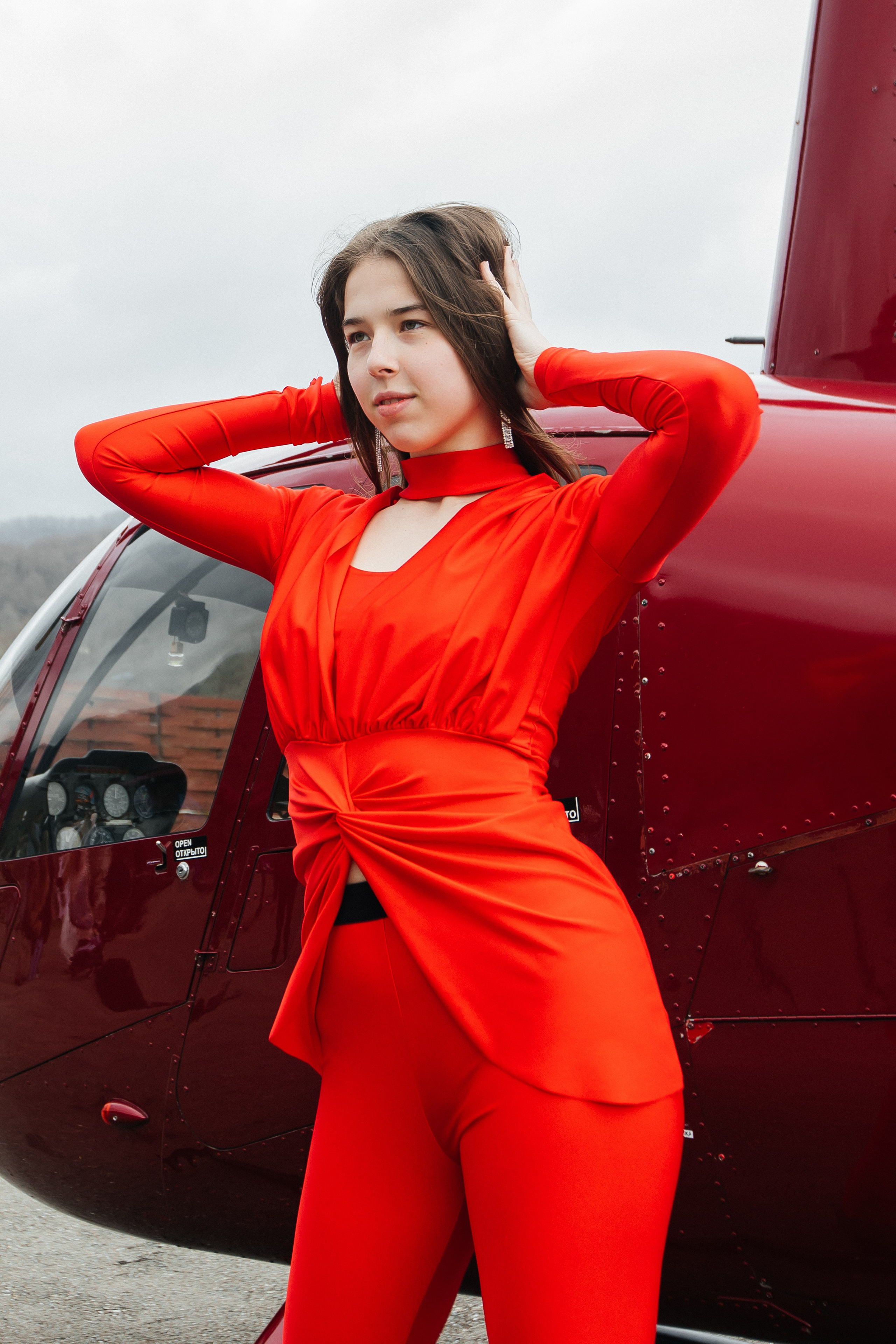 Aviation Style. Efimova Model Agency