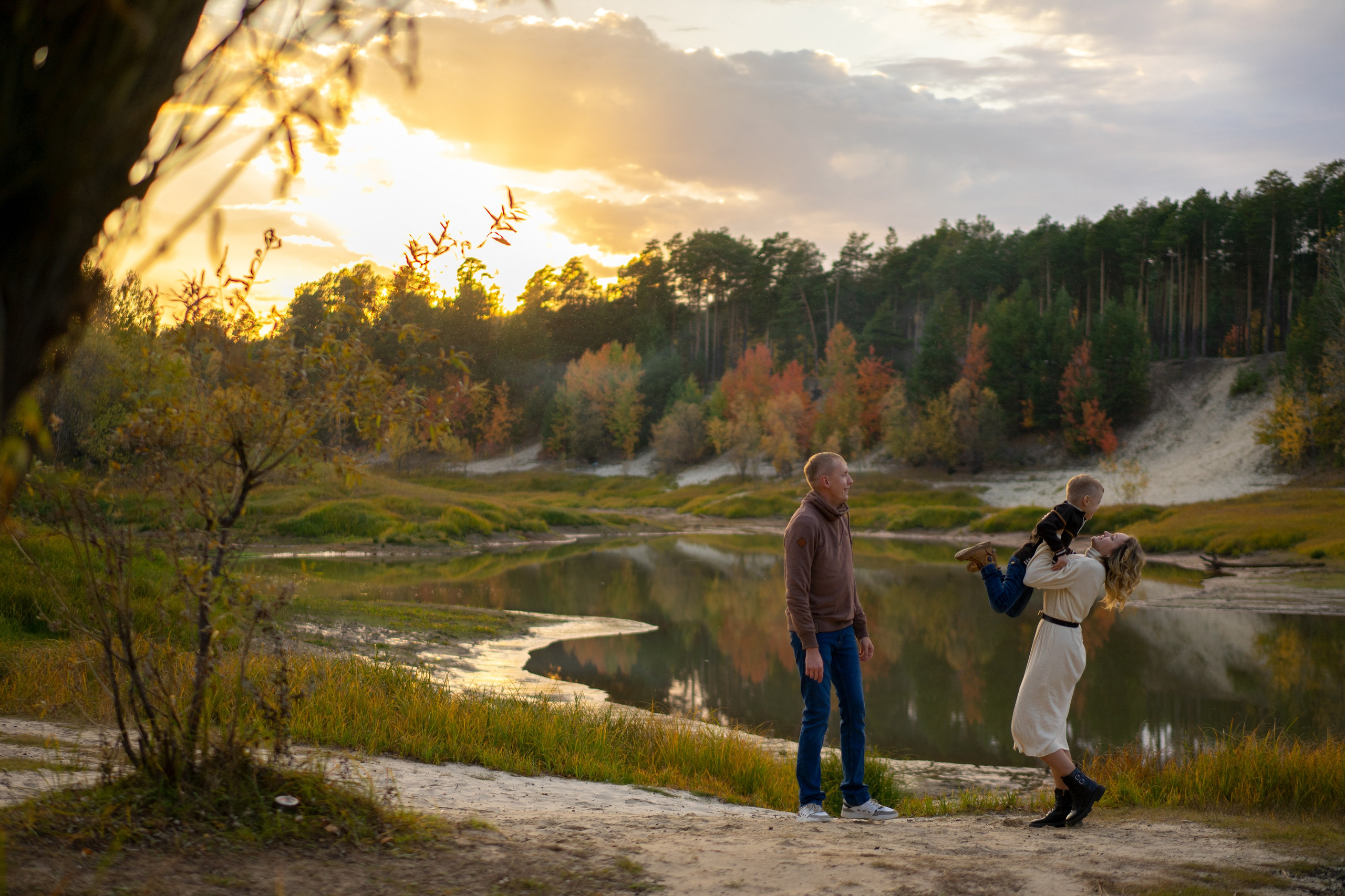 Катя, Саша и Дима. Семейный фотограф, love story, индивидуальная фотосессия в г. Сургуте