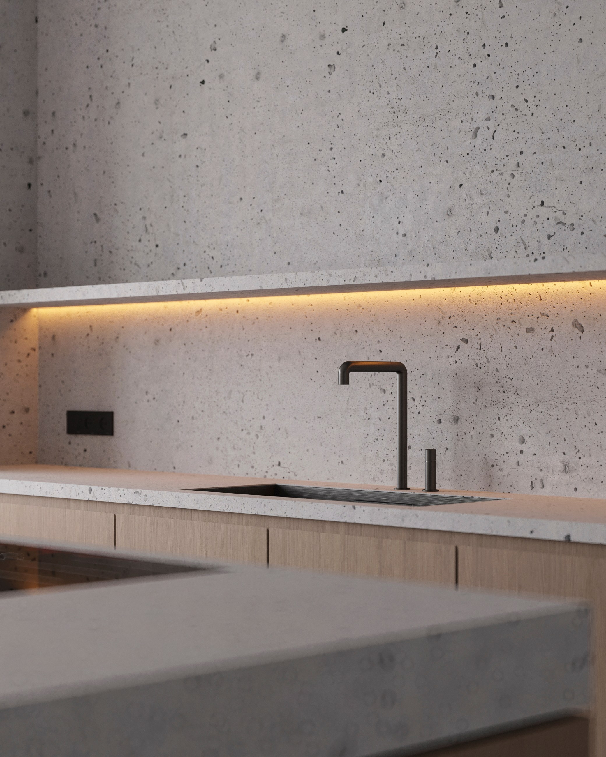 Кухня-гостиная. Kindhard-design