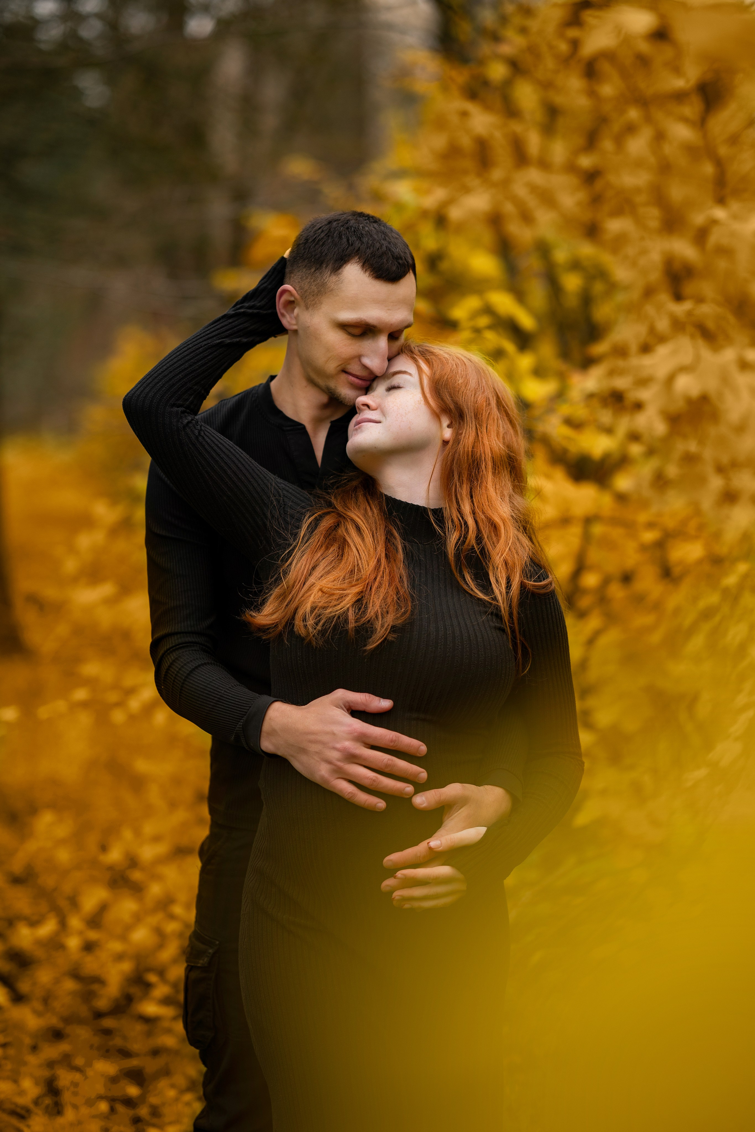 Мото-семья в ожидании. Творческий фотограф Вологда