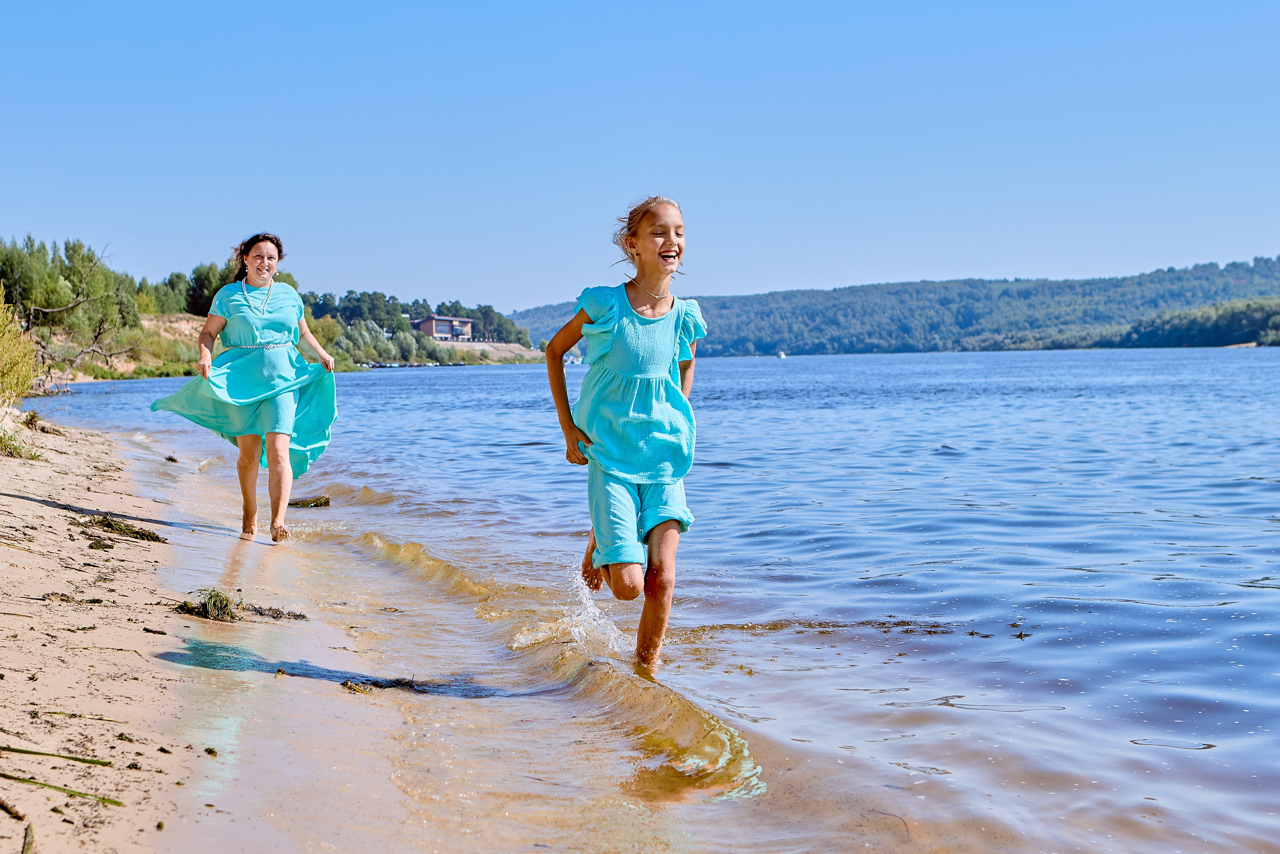 Семейная фотосессия у реки Дзержинск