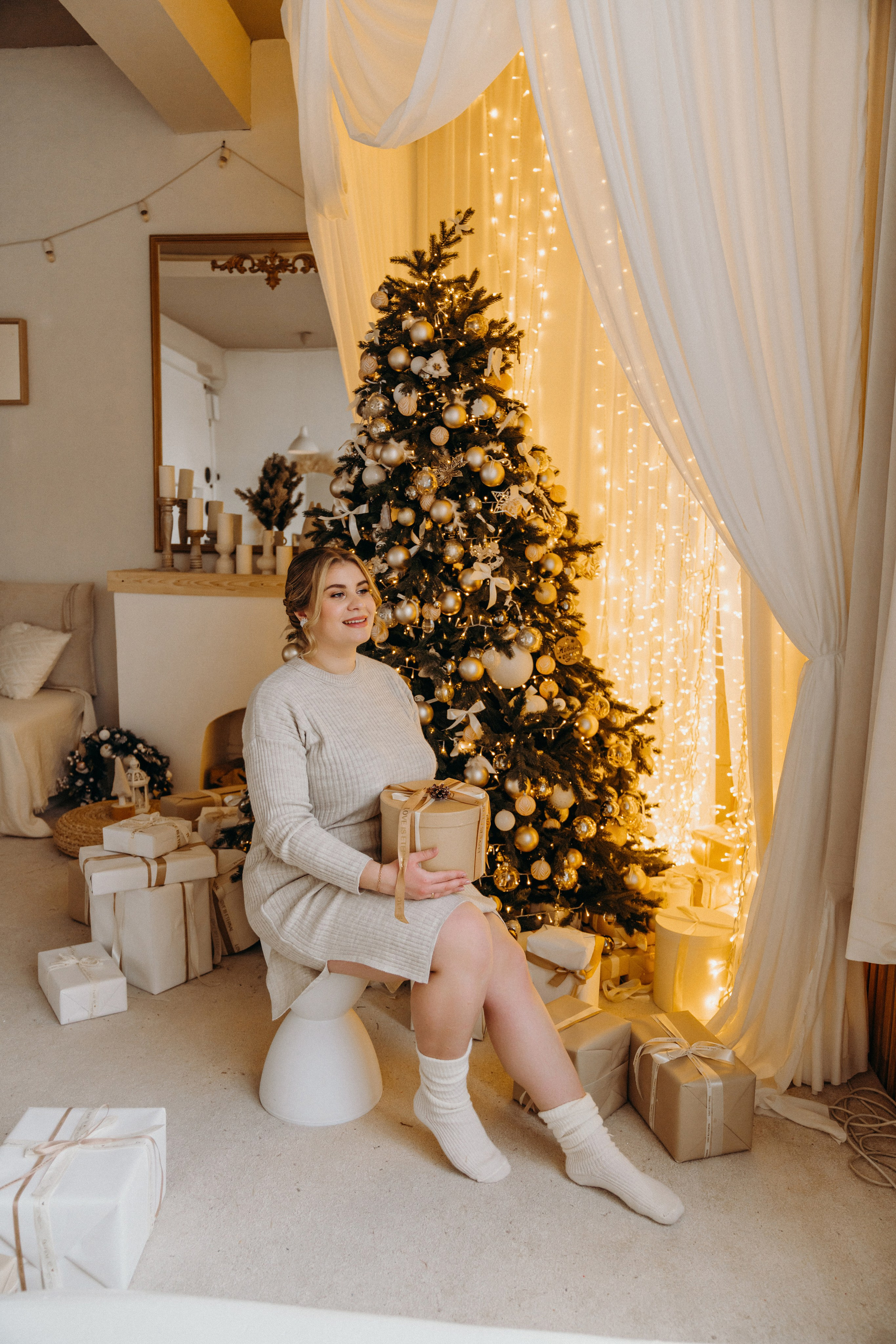 Огни на елке. Фотограф Алена Нормальная в Санкт-Петербурге