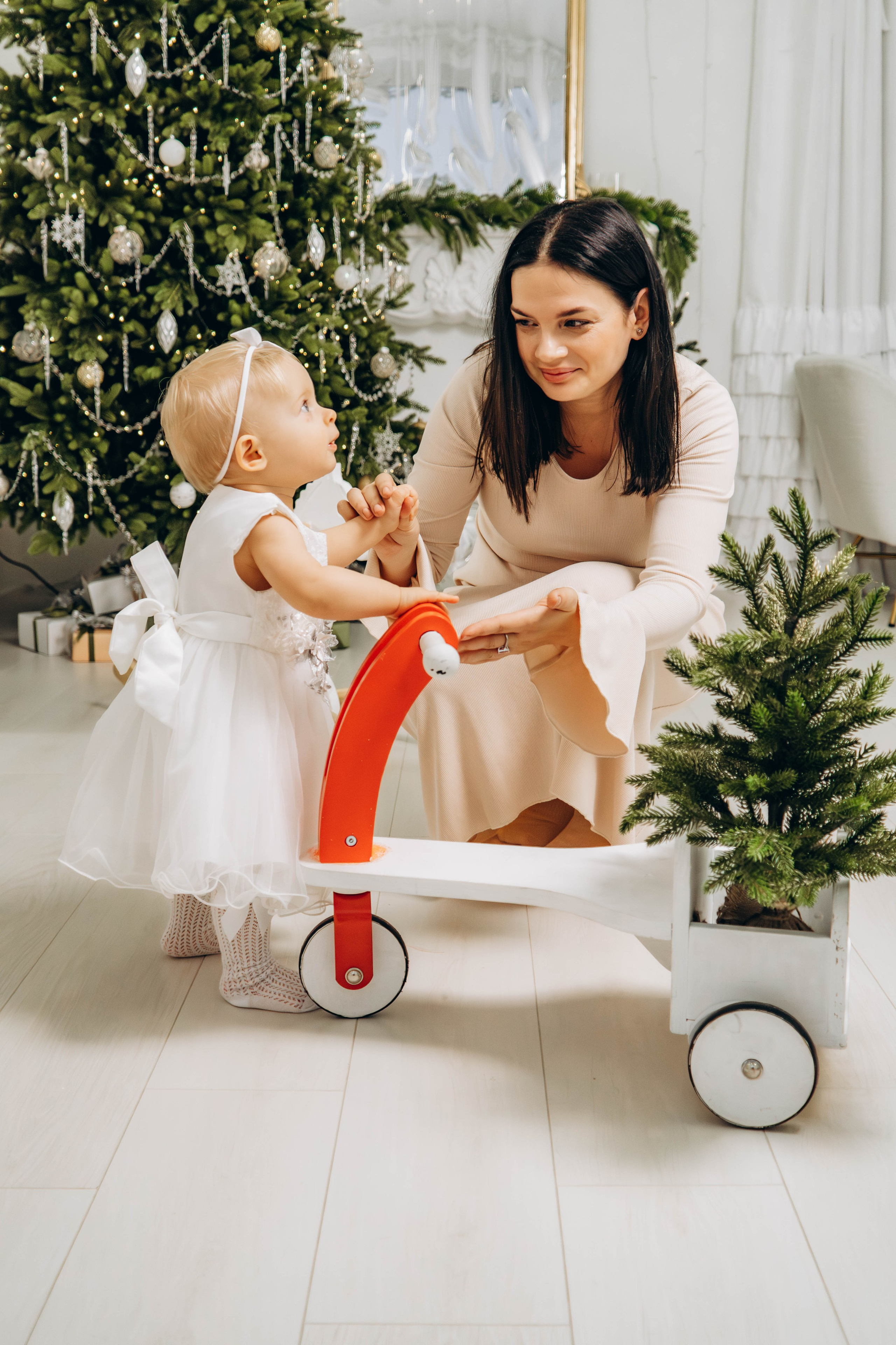 Съемка на годик малышки. Студия «LuLu». Фотограф Москва Валерия Веденина