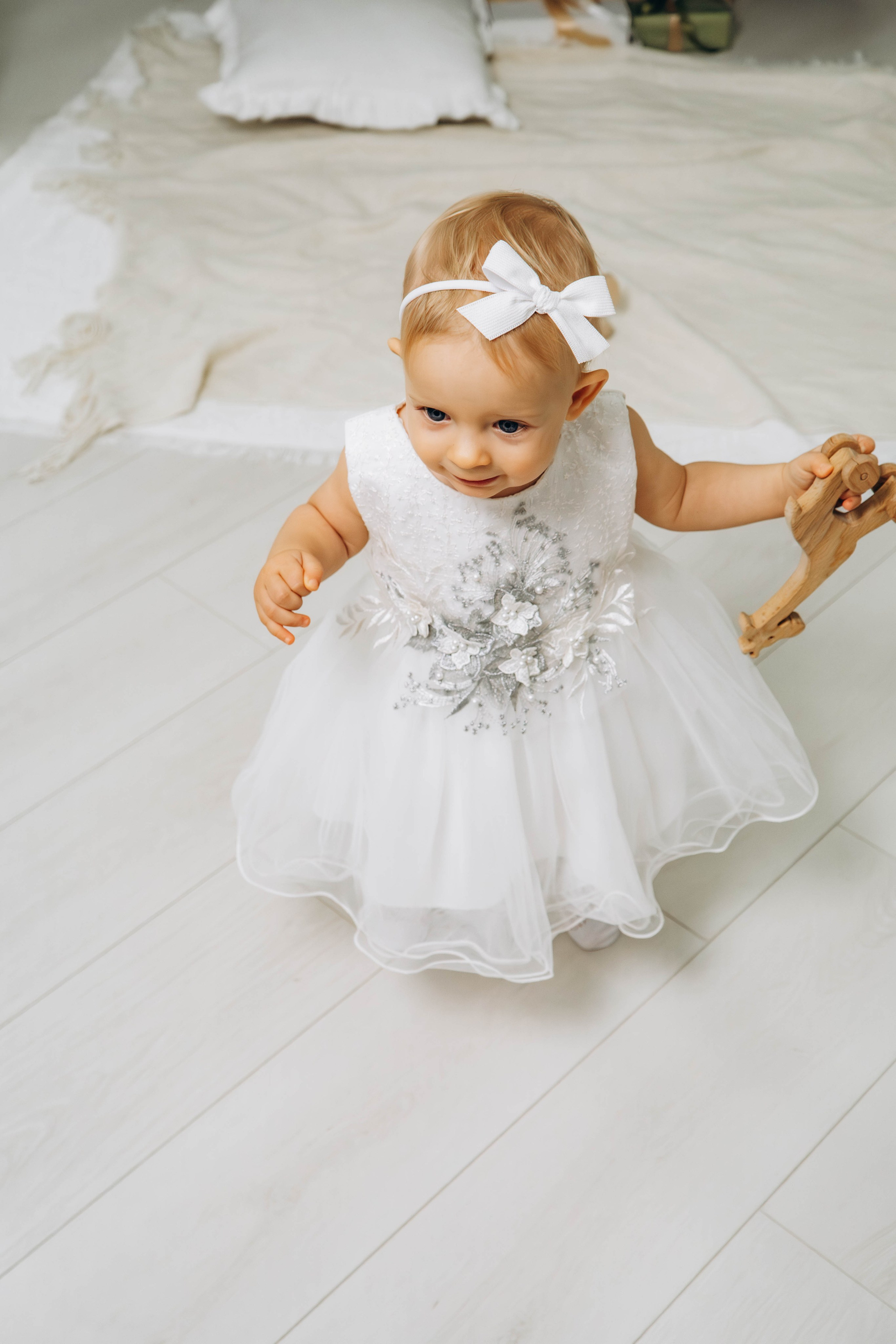 Съемка на годик малышки. Студия «LuLu». Фотограф Москва Валерия Веденина
