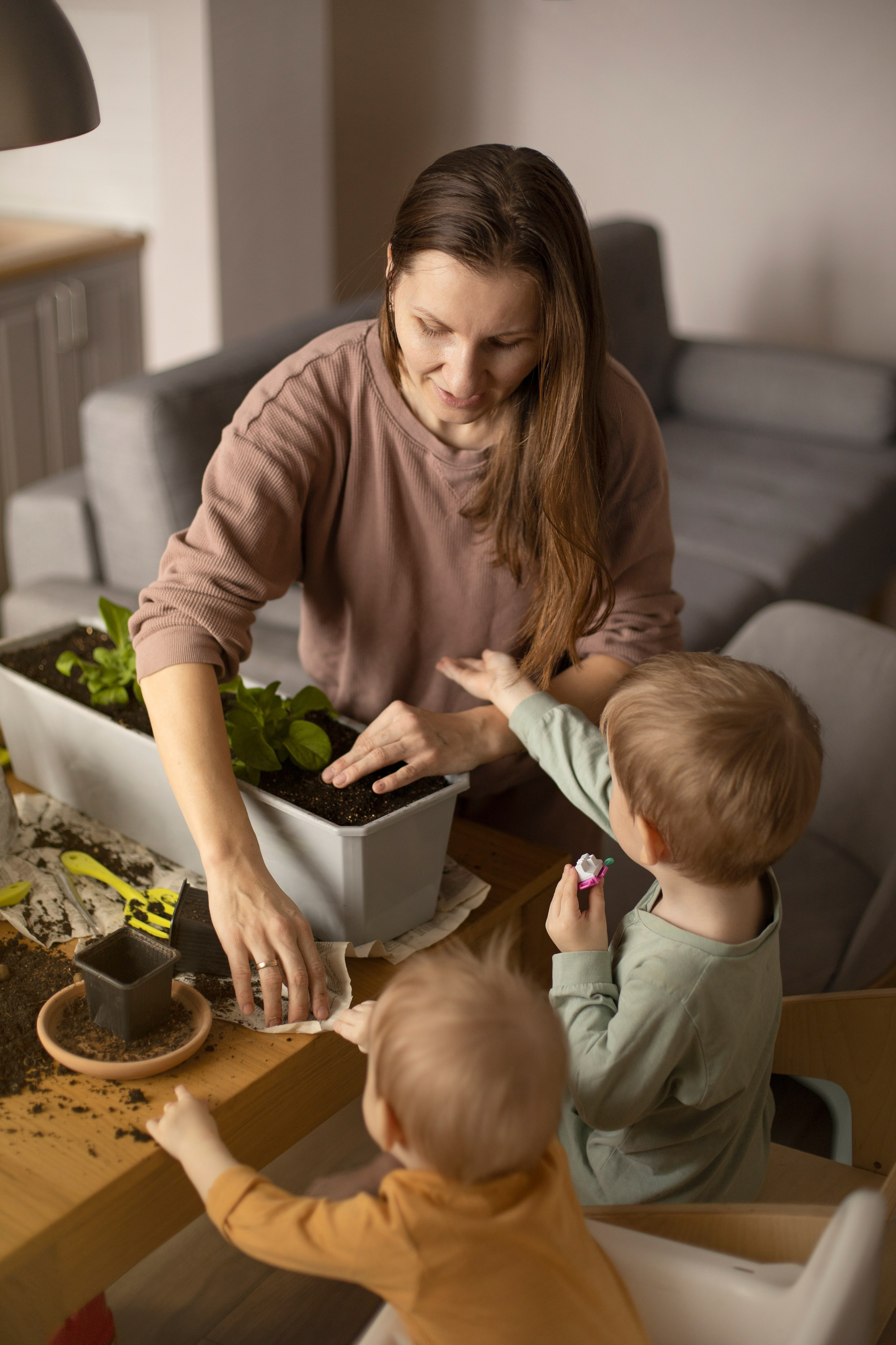 Саша и Варя, папа и мама. Детский и семейный фотограф Софья Пузикова | УФА