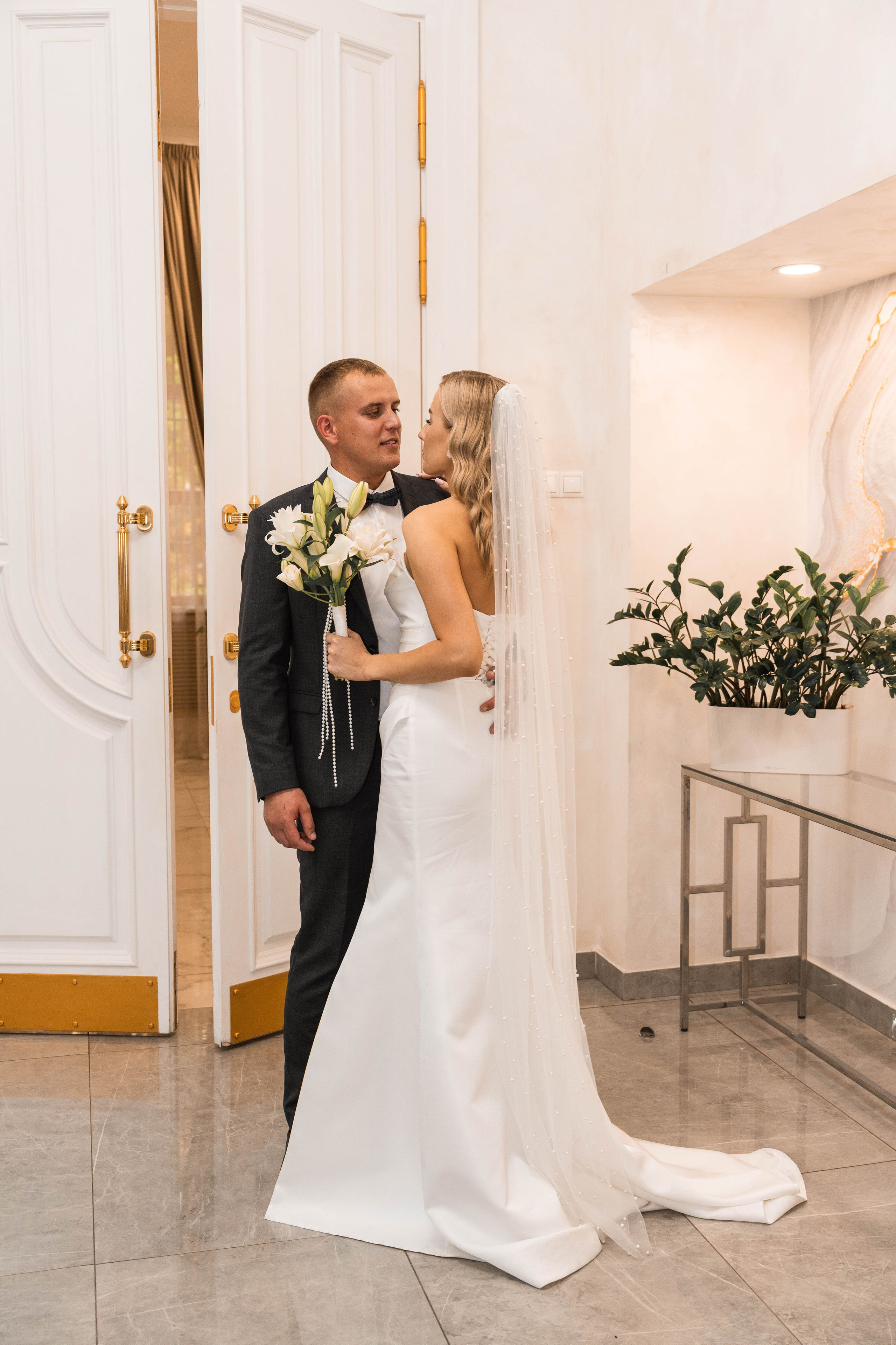 Свадебная фотосессия в Москве, регистрация в Кутузовском ЗАГСе Москва. Свадебный фотограф в Москве Анна Полушина