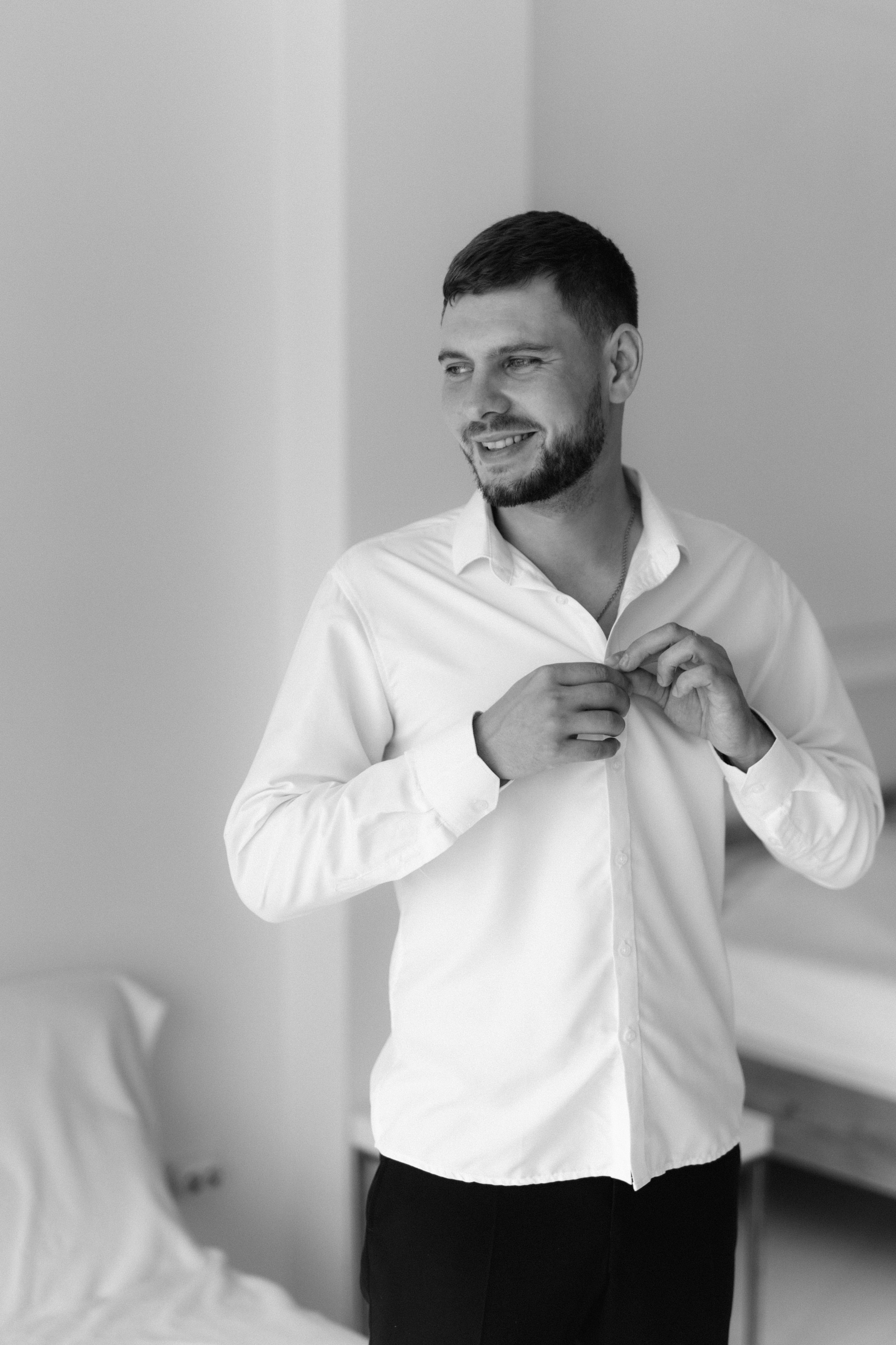 Свадебная фотосессия для Кристины и Мирослава, утро жениха и невесты. Свадебный фотограф в Тамбове Павел Четвертков