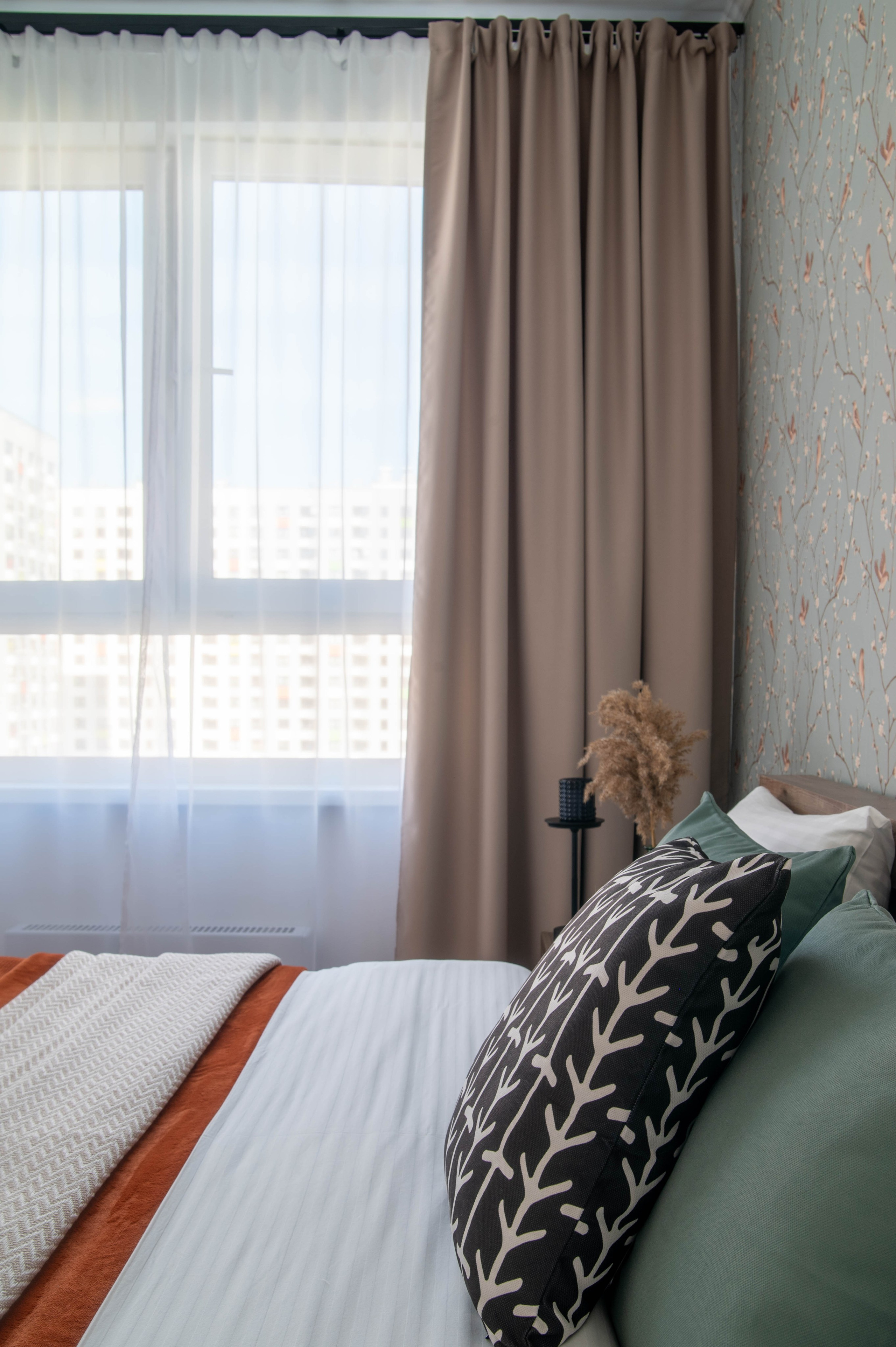 Съемка 1-к квартиры для посуточной аренды ЖК «Волга Парк». Интерьерный фотограф в Ярославле. Вероника Лазыкина