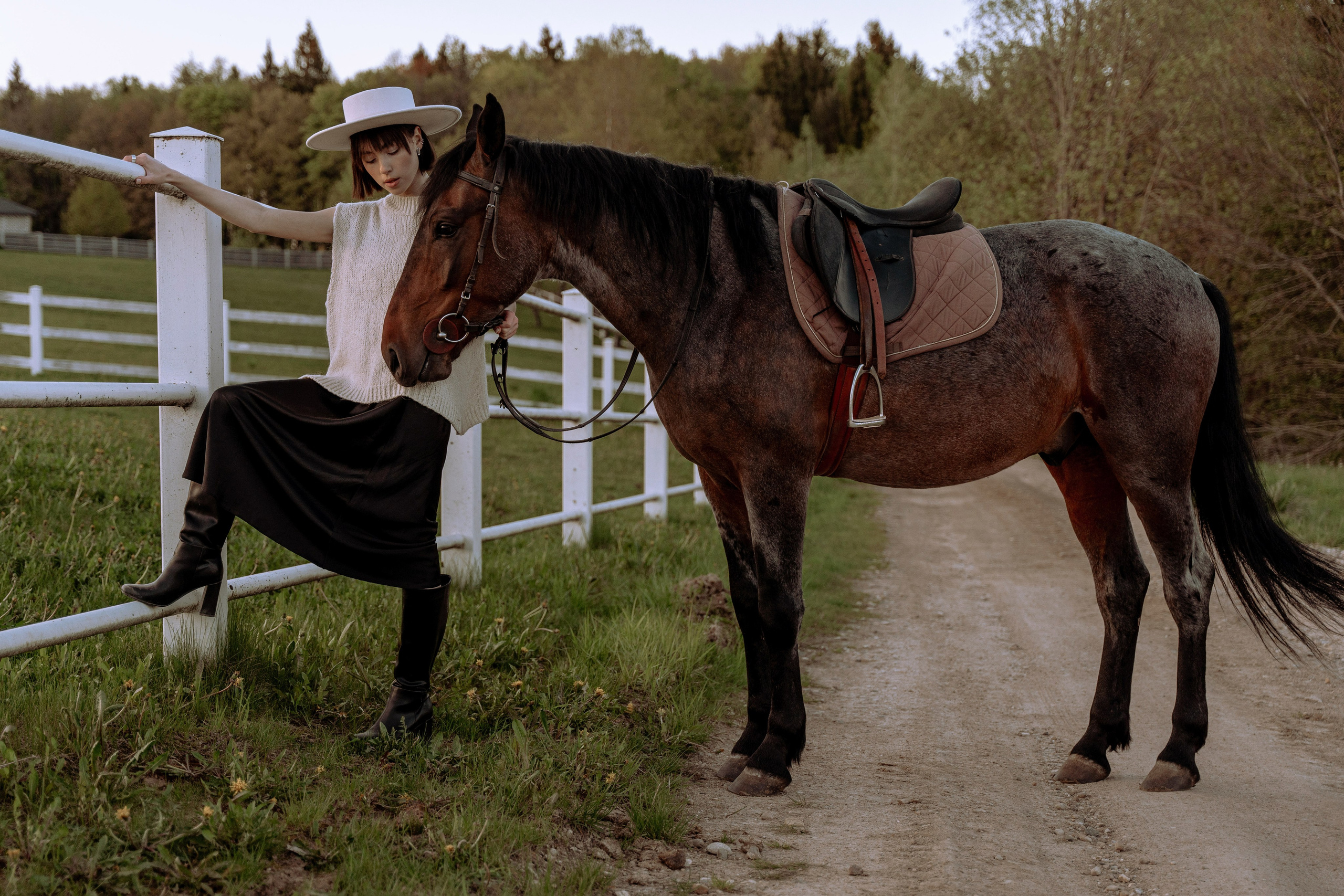 Фотосессия с лошадью. Фотограф в Смоленске Ольга Давыдова